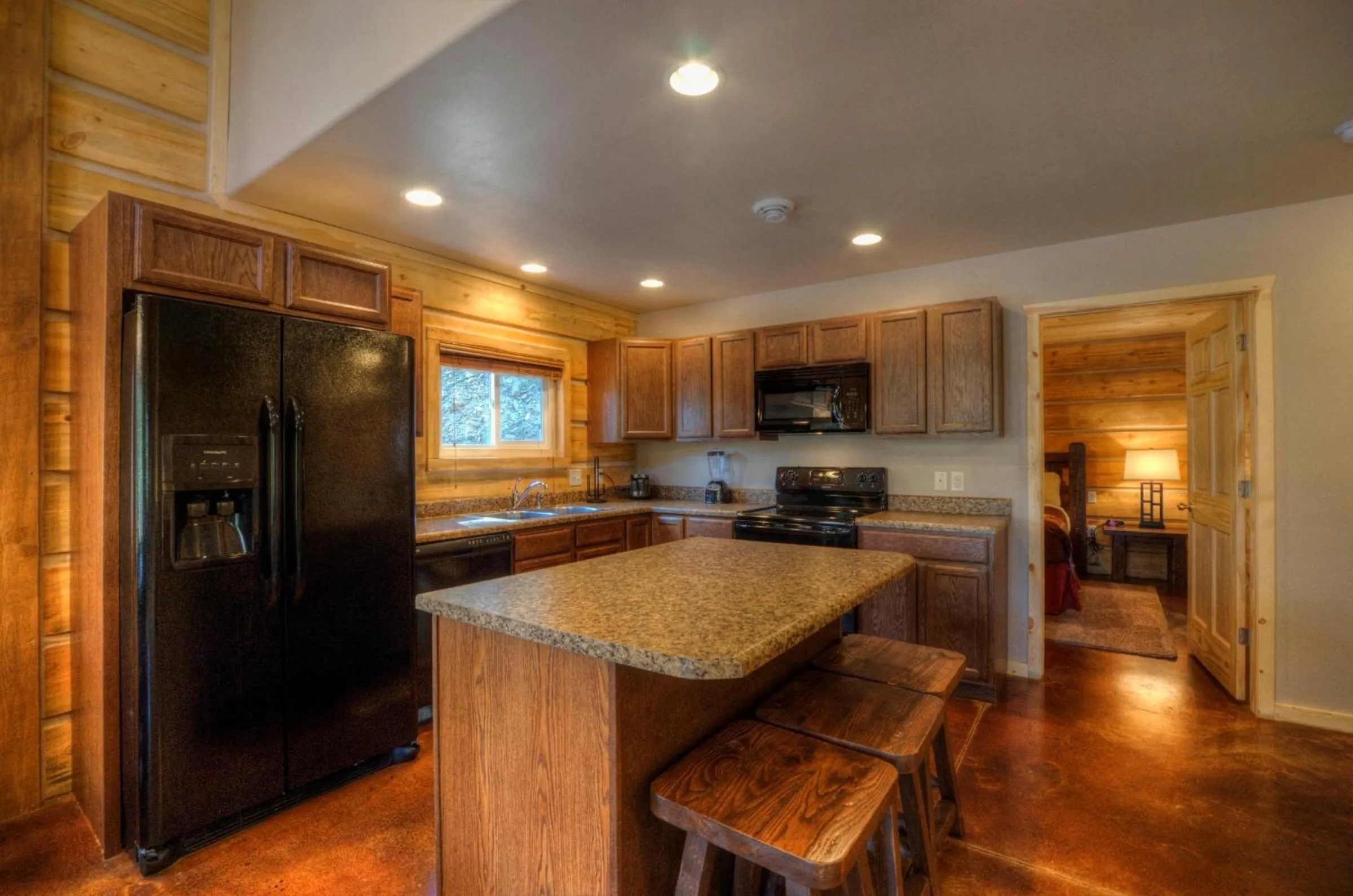 Kitchen or kitchenette in Powder House Lodge
