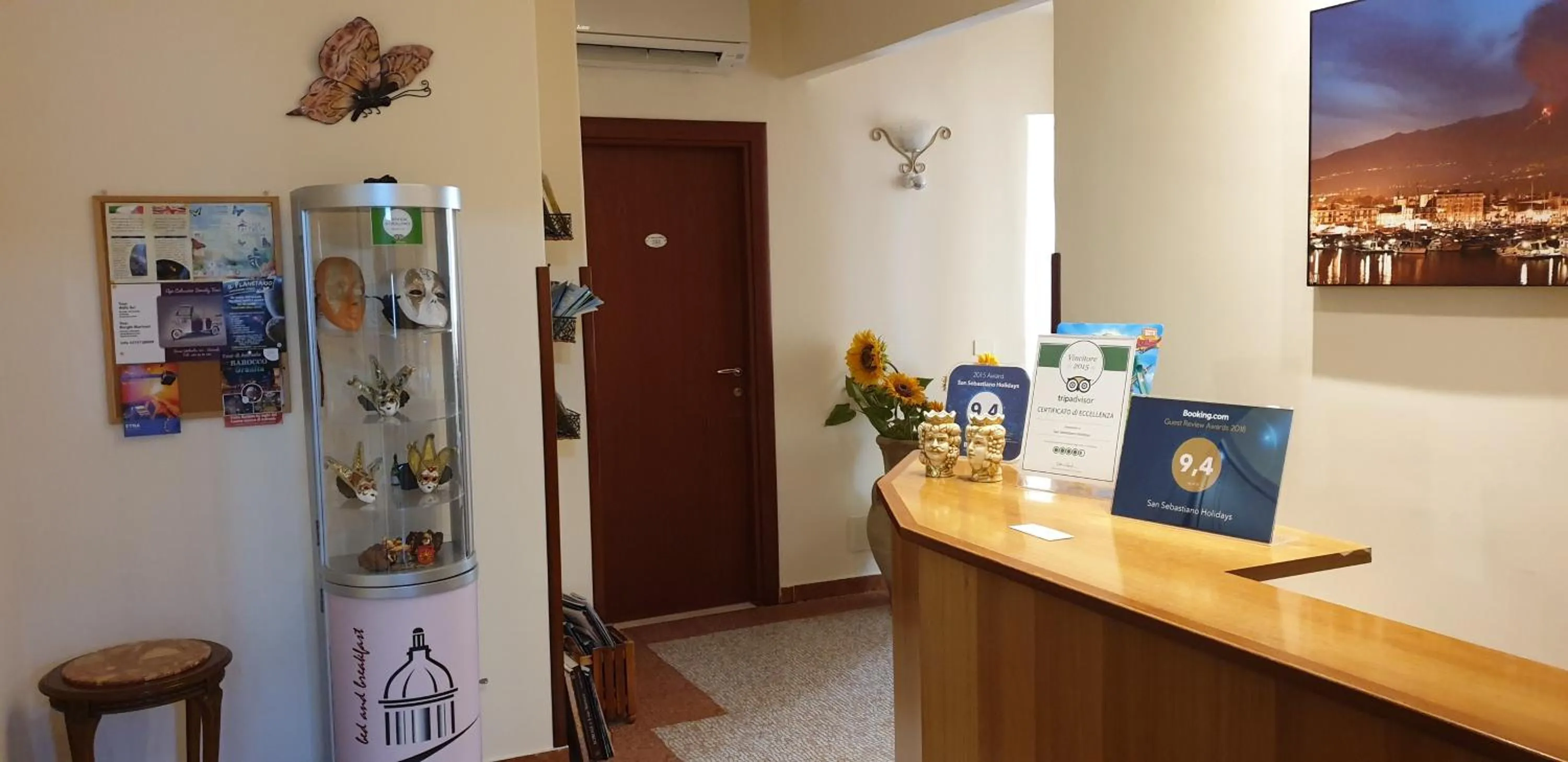 Lobby or reception in RS San Sebastiano Holidays