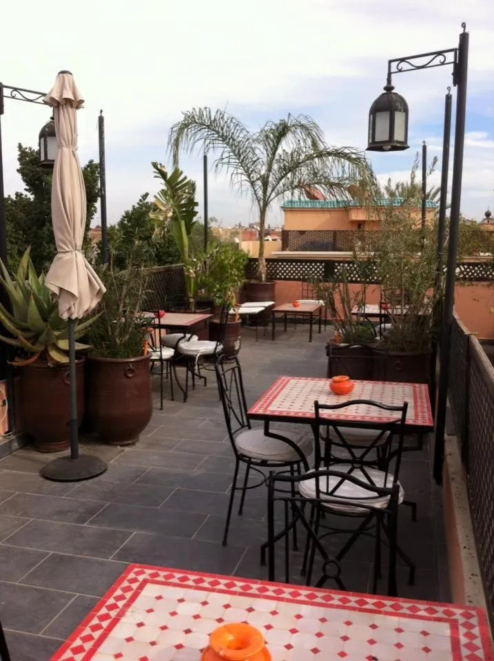 Balcony/Terrace in Riad Le Bel Oranger