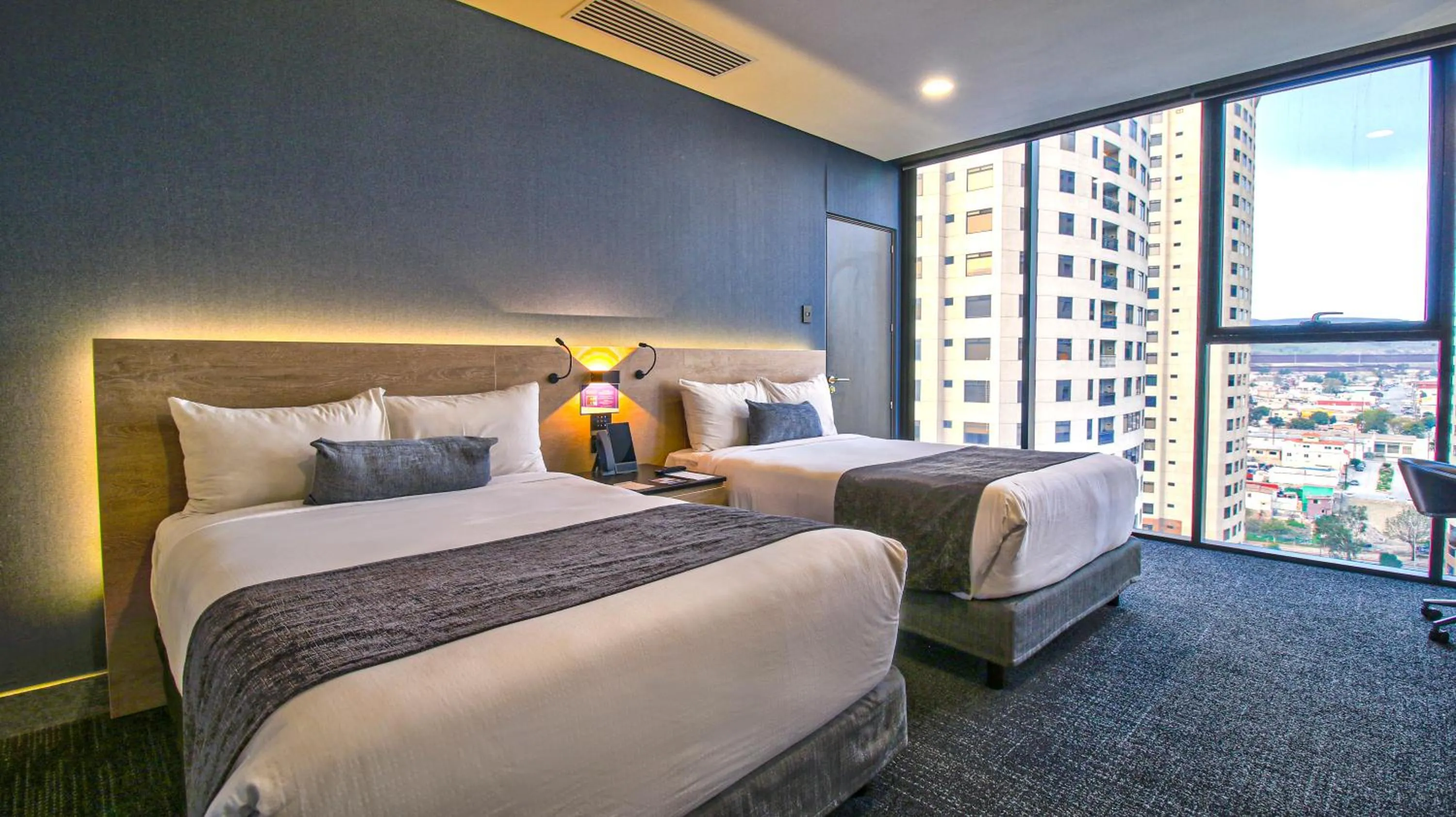 Photo of the whole room, Bed in QUARTZ HOTEL & SPA