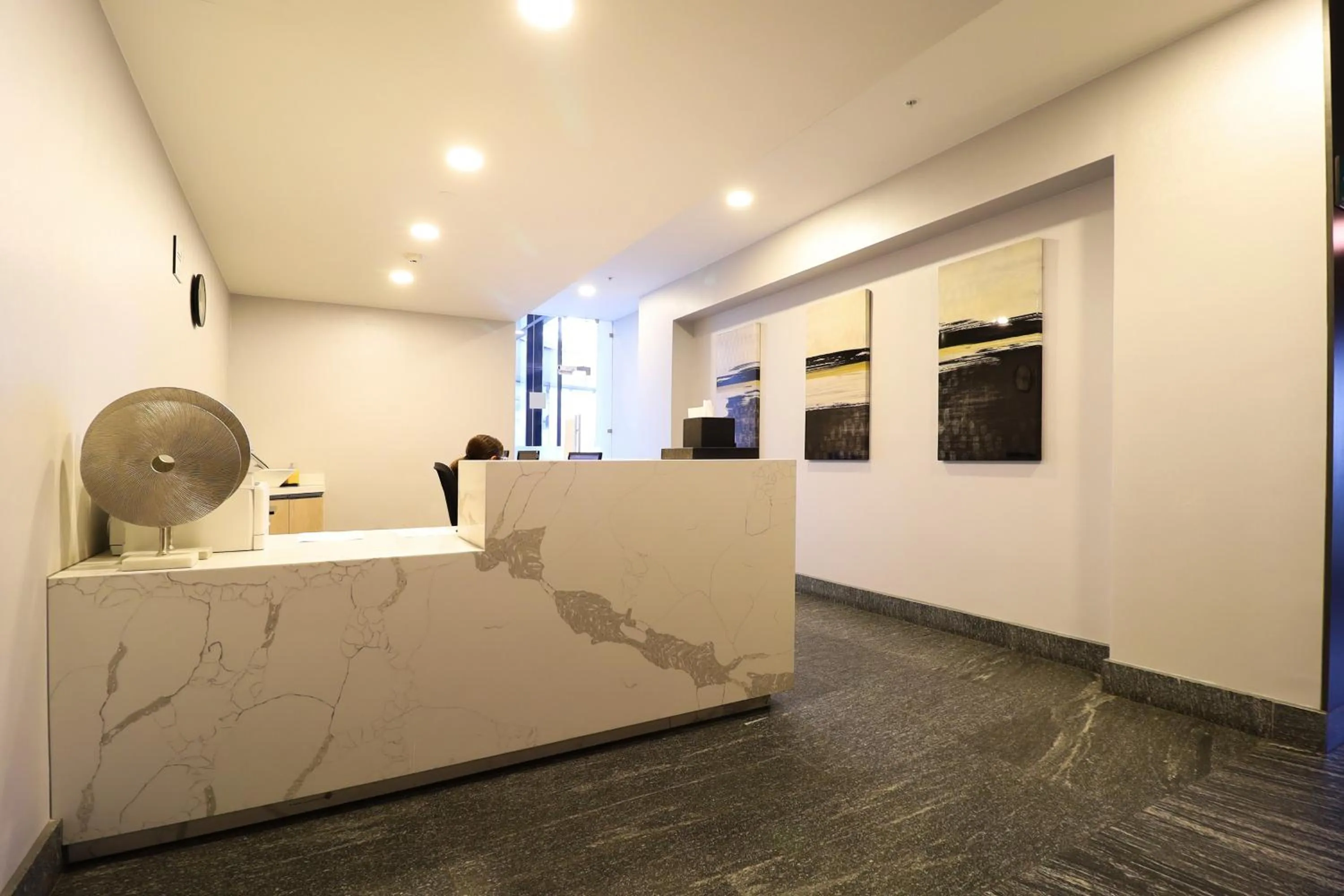 Lobby or reception in QUARTZ HOTEL & SPA