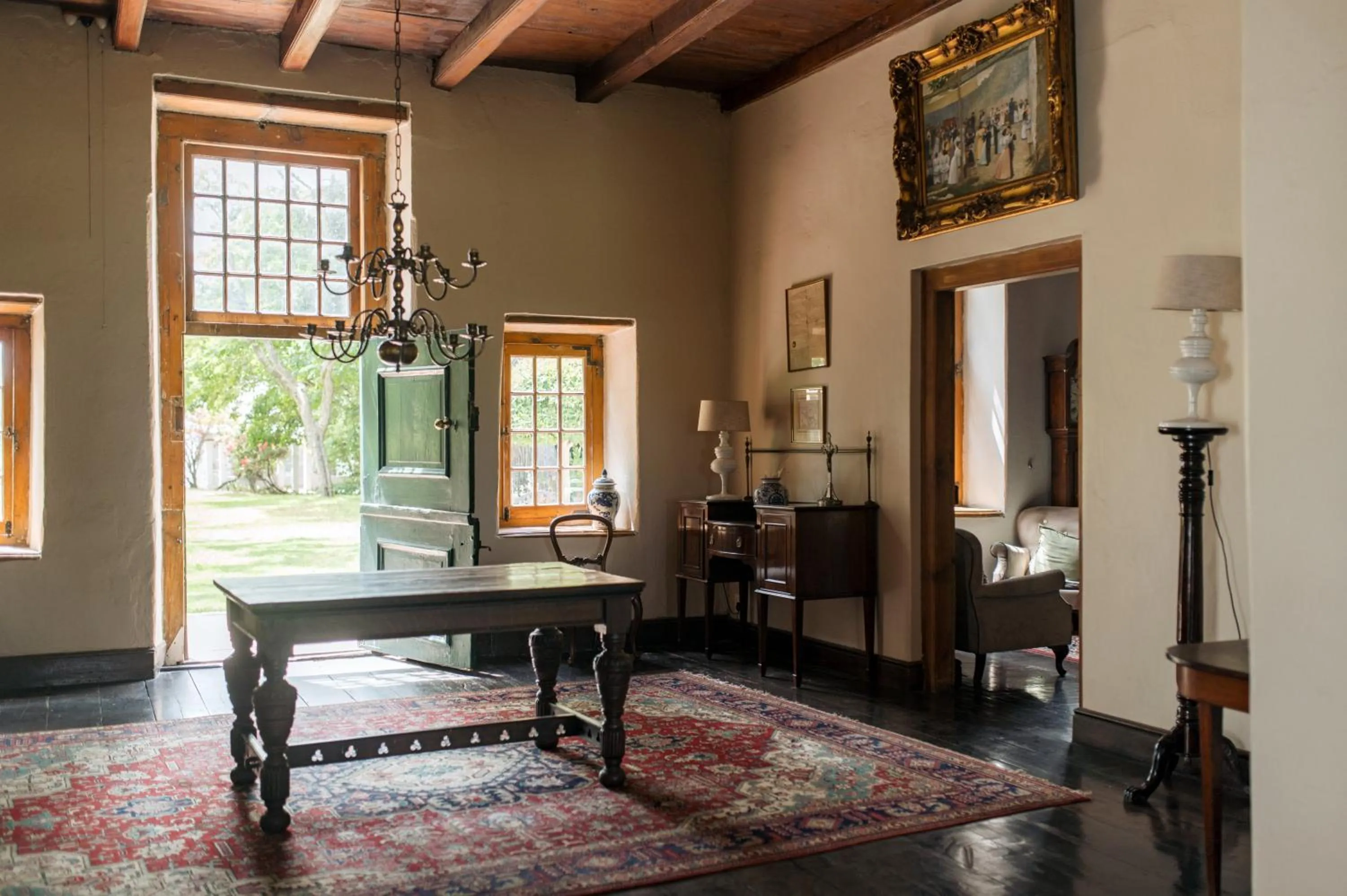 Facade/entrance in Hawksmoor House