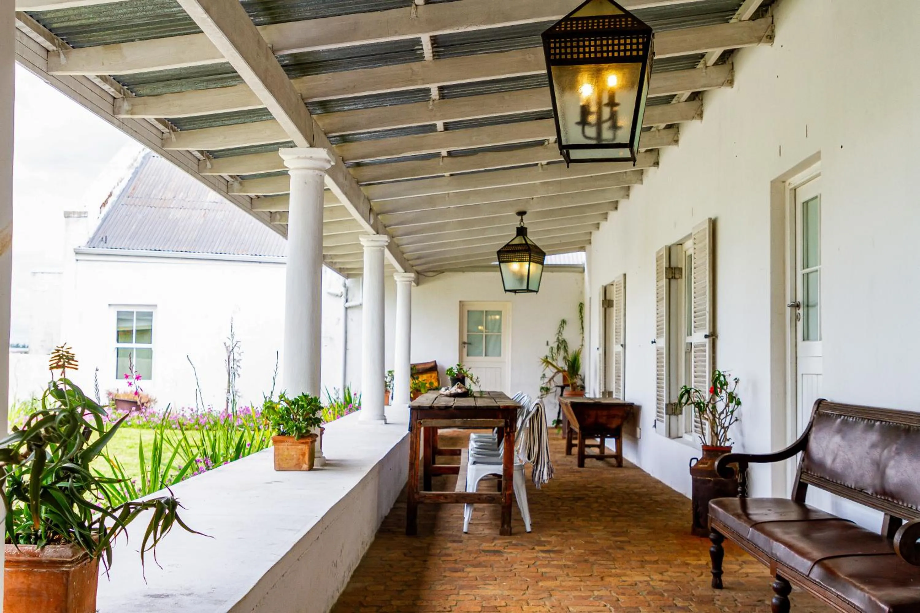 Patio in Hawksmoor House
