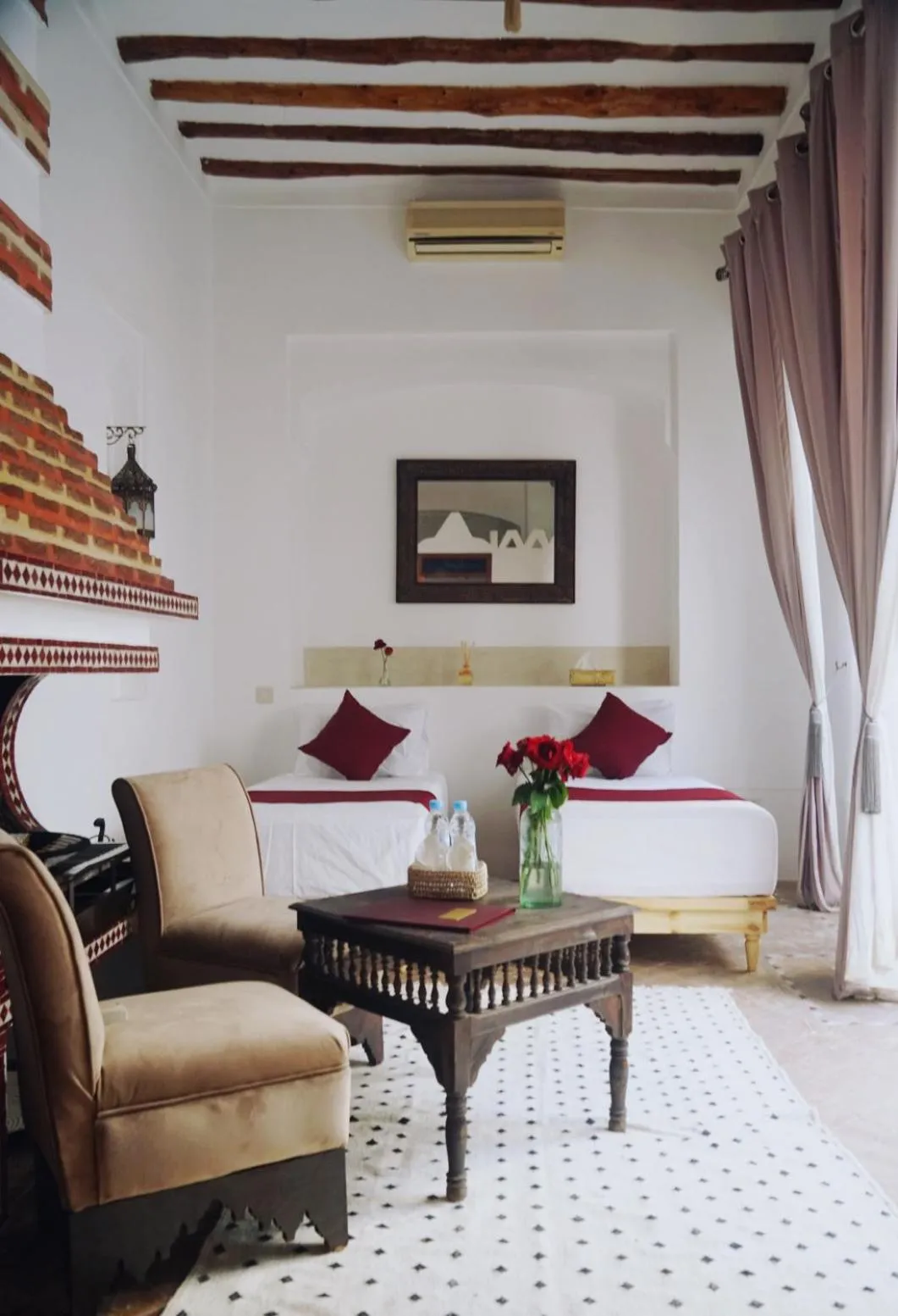 Bed in Riad Twilight