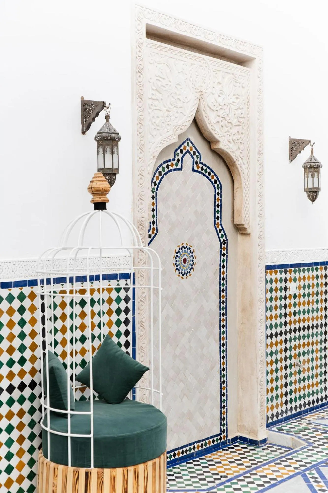 Patio in Riad Twilight