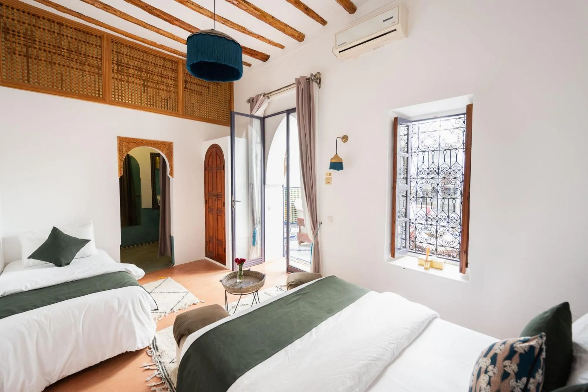 Bed in Riad Twilight