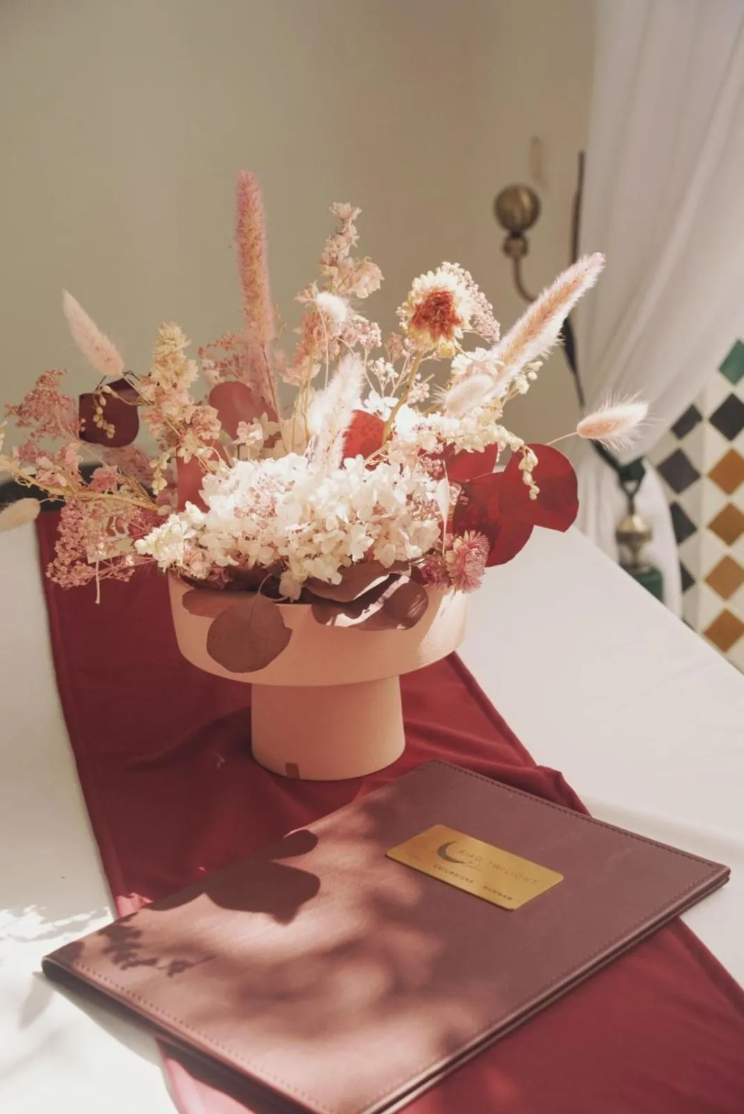 Decorative detail in Riad Twilight