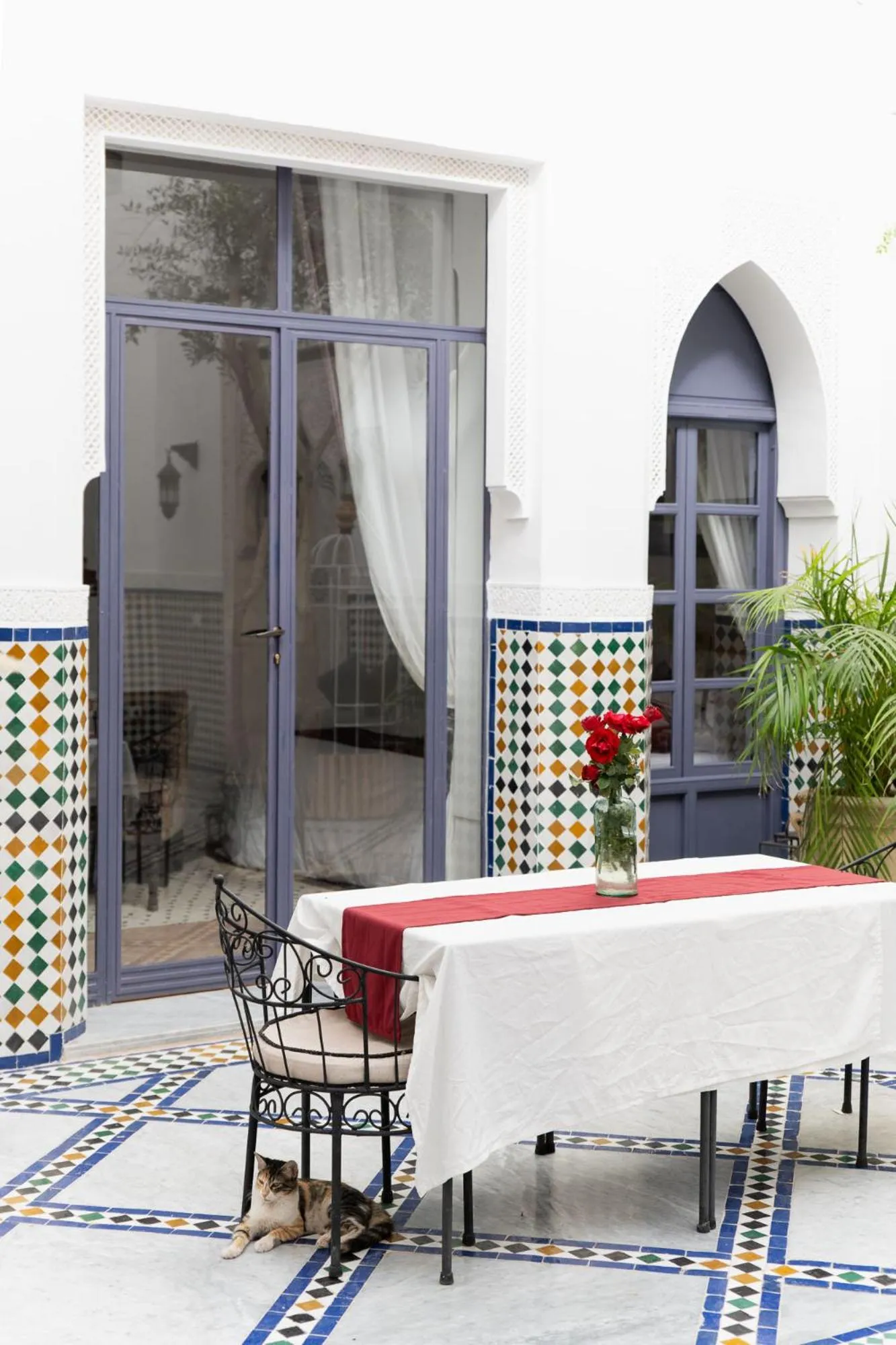 Patio in Riad Twilight