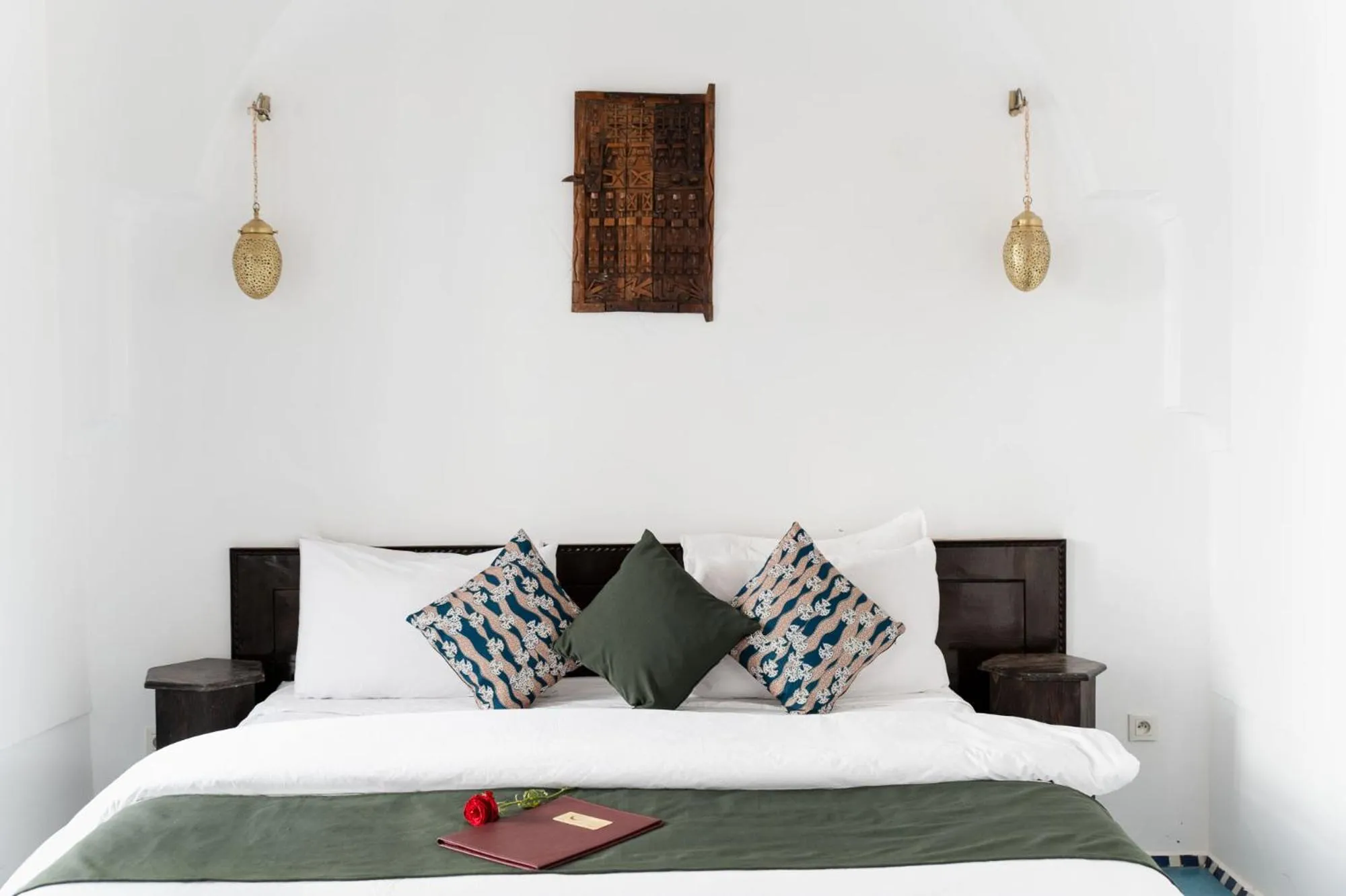 Bed in Riad Twilight