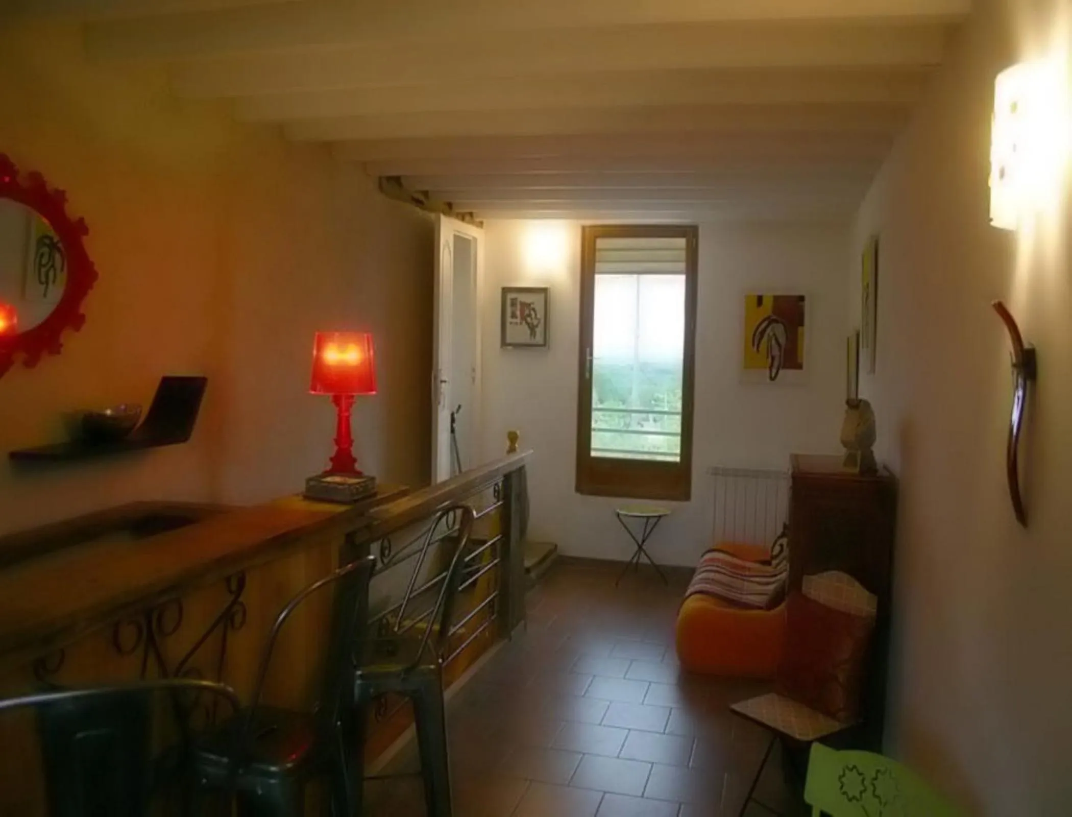 Decorative detail in La Grange aux Loirs B&B