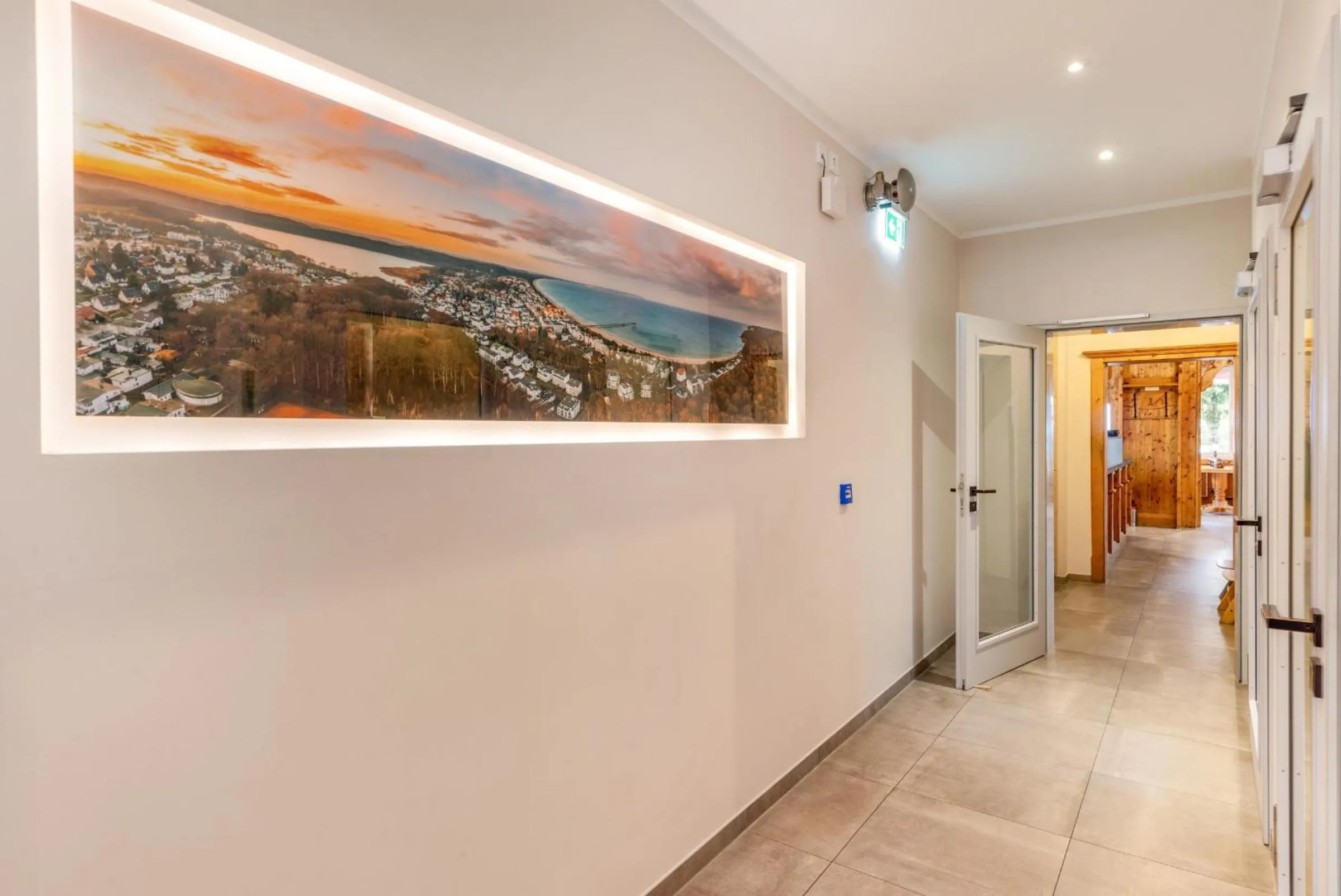 Decorative detail in Strandhotel zur Promenade