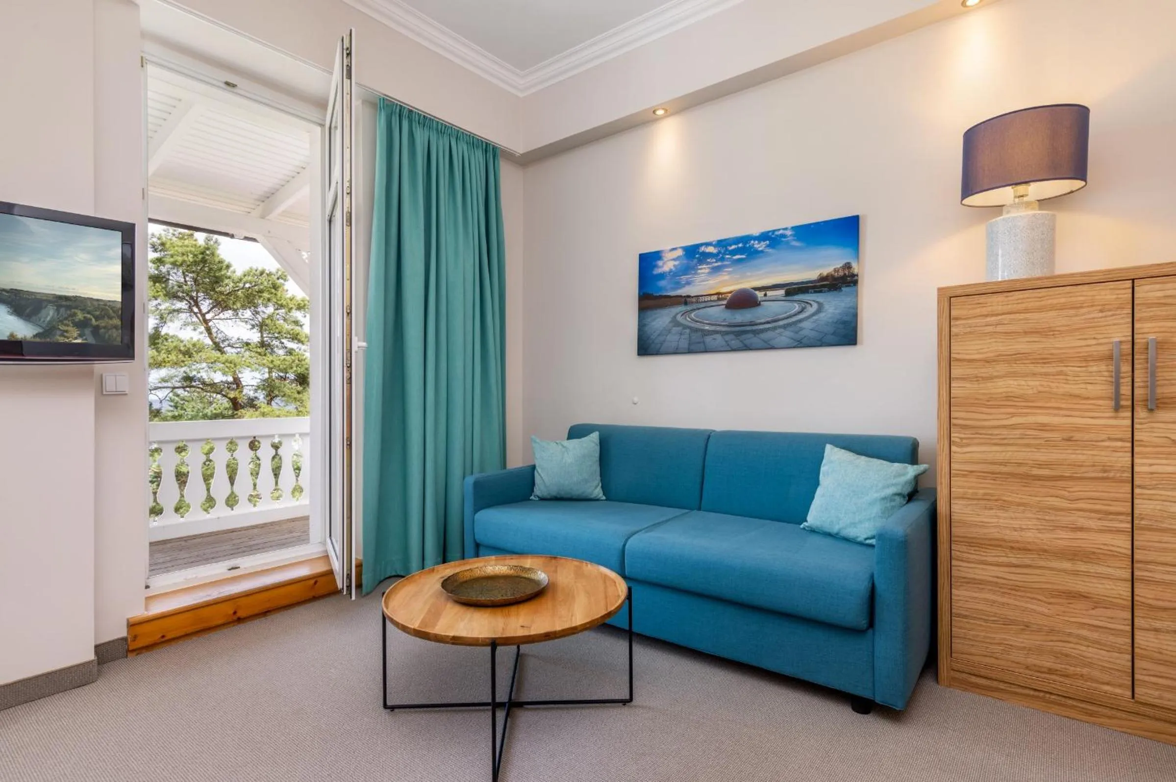 TV and multimedia in Strandhotel zur Promenade