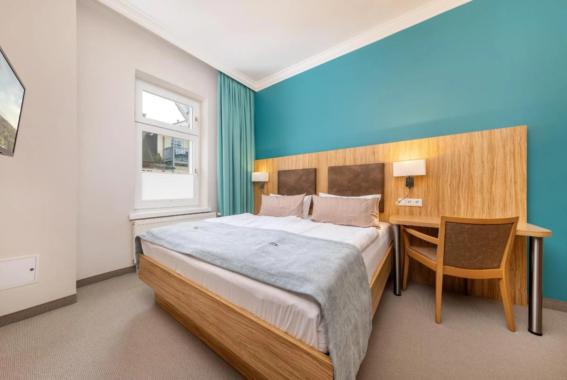 Bed in Strandhotel zur Promenade