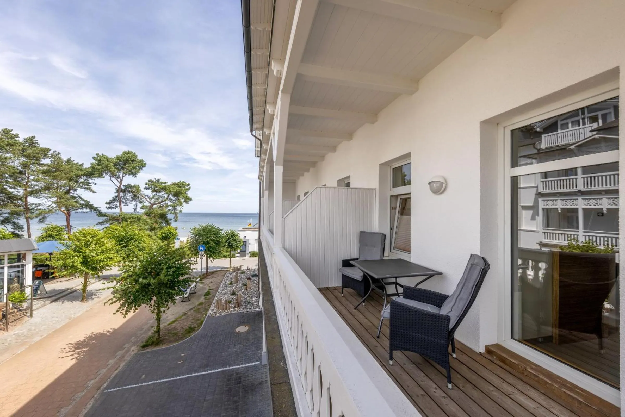 View (from property/room) in Strandhotel zur Promenade