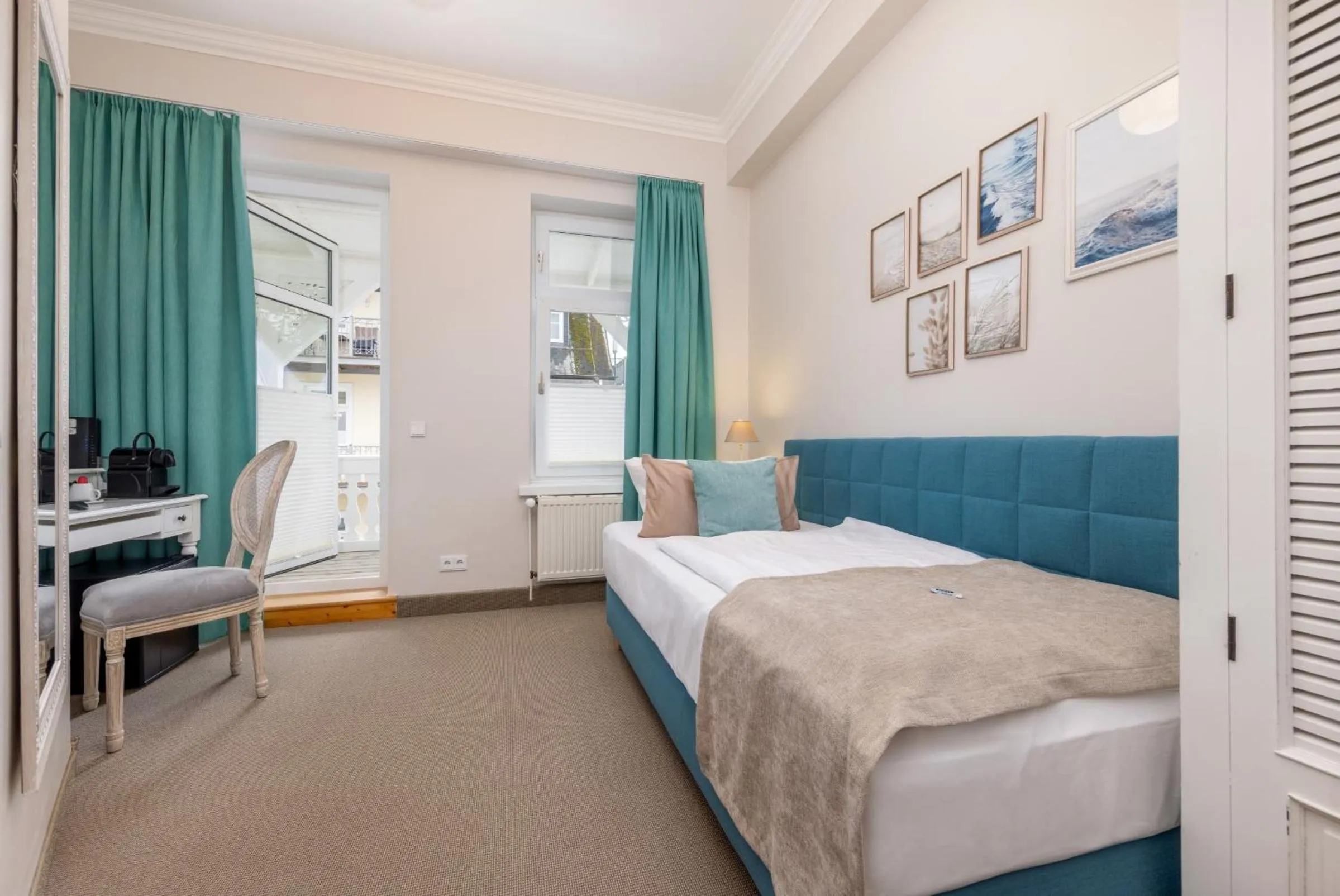 Bed in Strandhotel zur Promenade