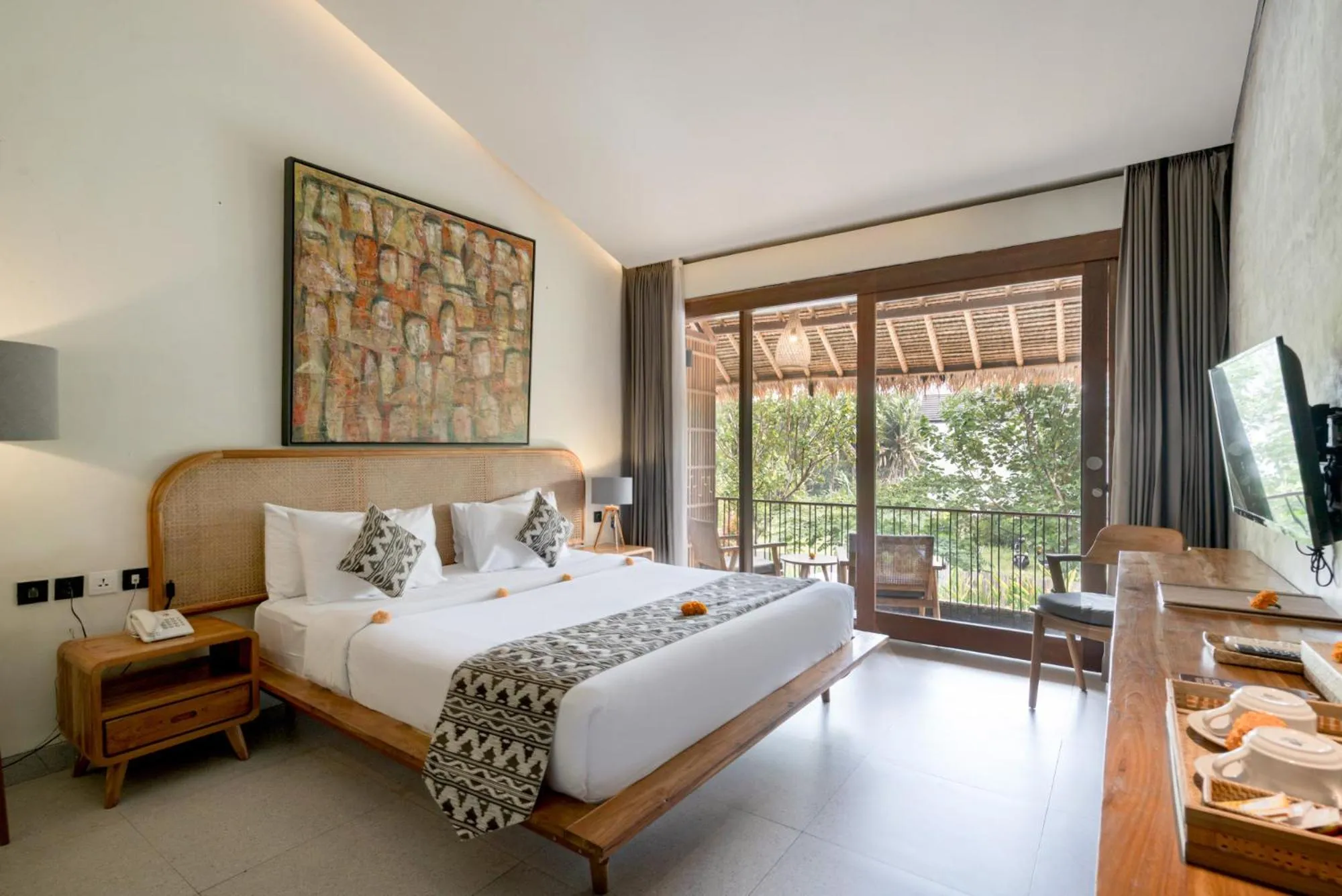 Bed in Kandarpa Ubud CHSE Certified