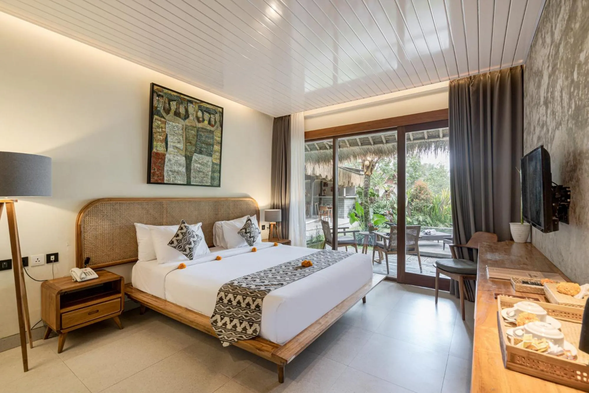 Bed in Kandarpa Ubud CHSE Certified
