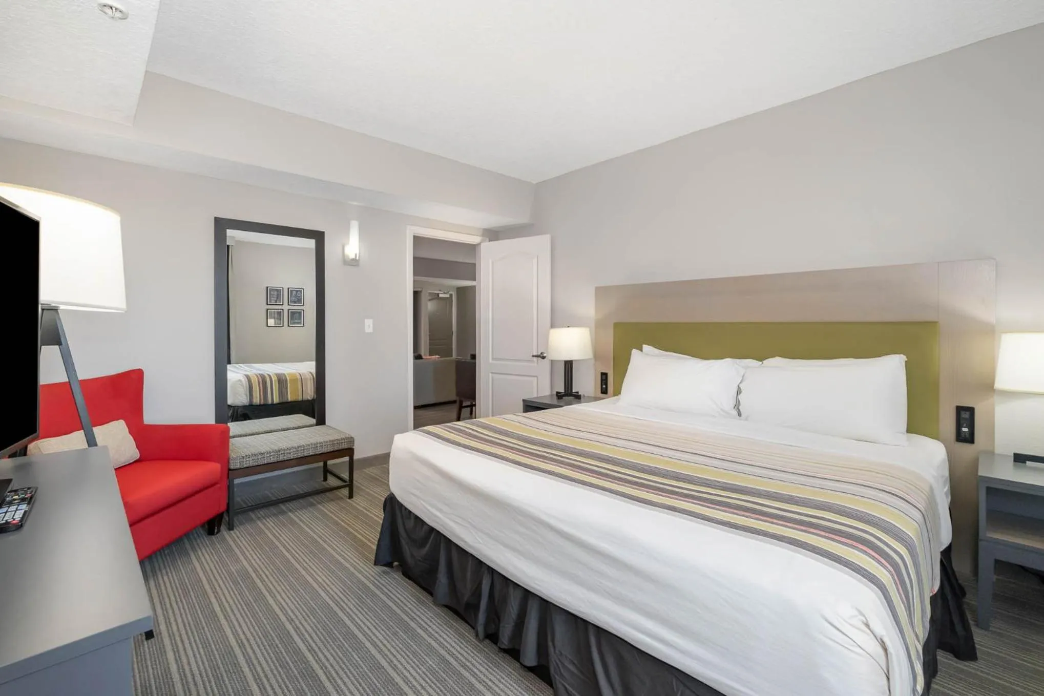 Bed in Country Inn & Suites by Radisson, Port Canaveral, FL