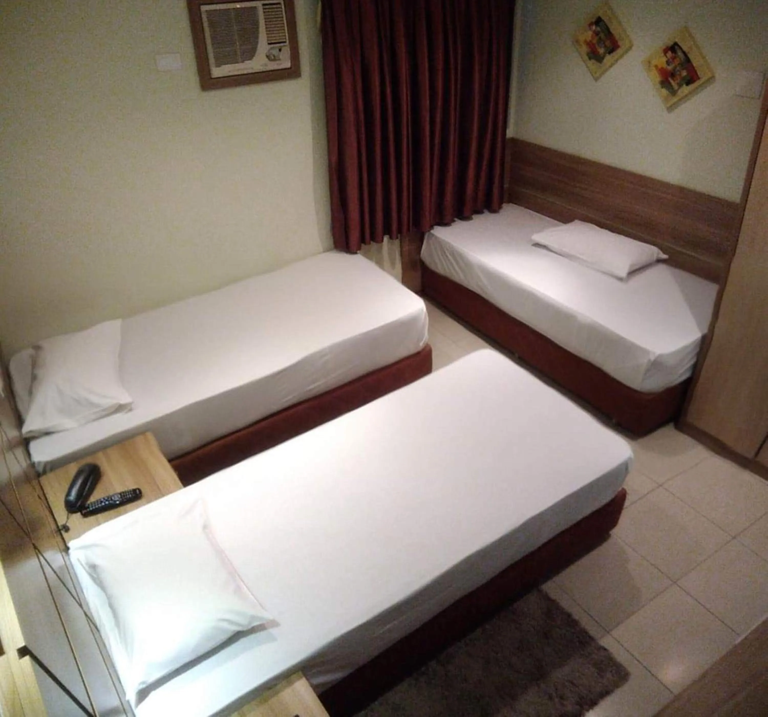 Bed in Hotel Luni