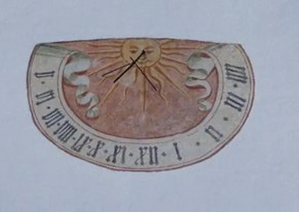 Decorative detail in Ansitz Goller