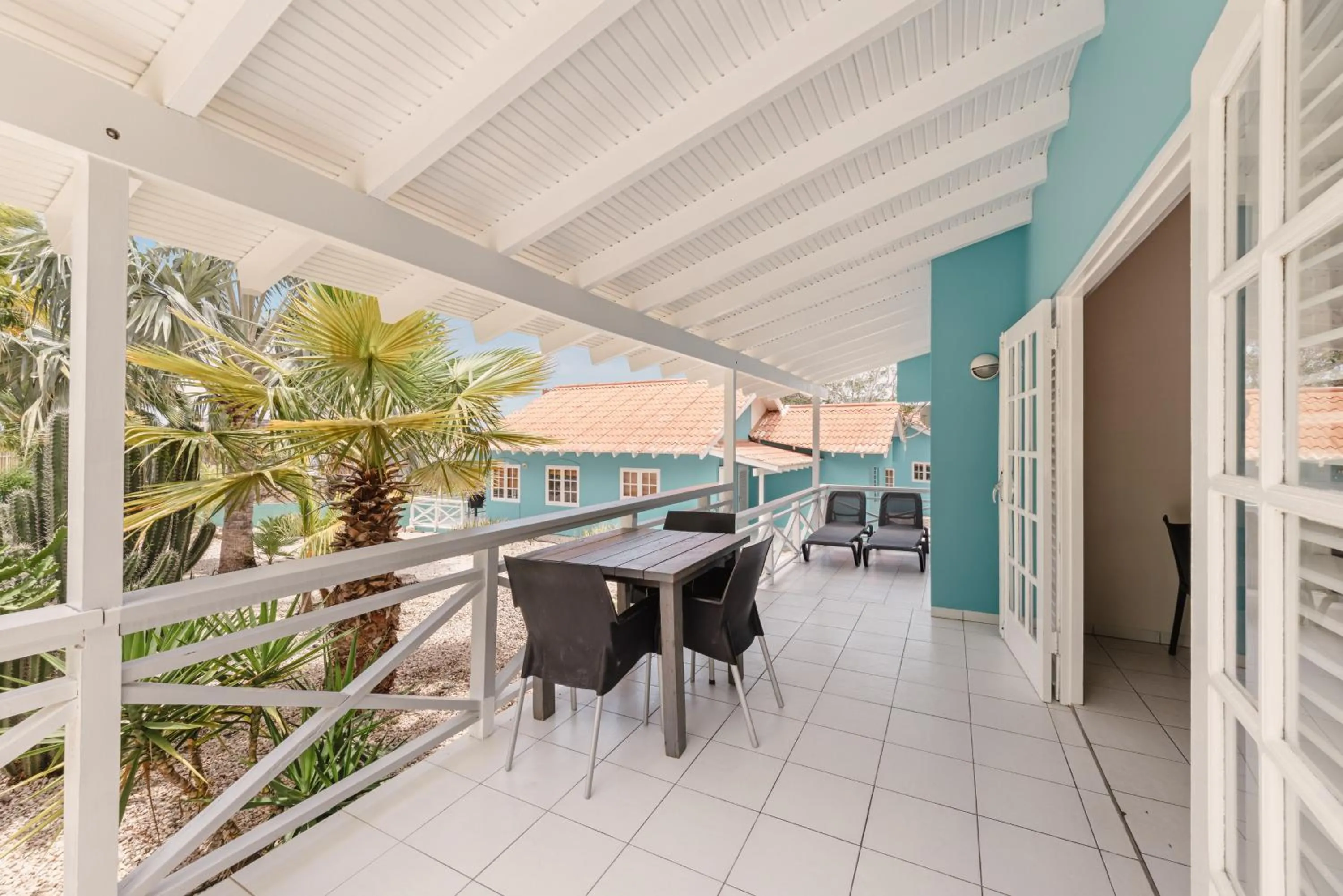 Patio in Bon Bini Resort Curacao