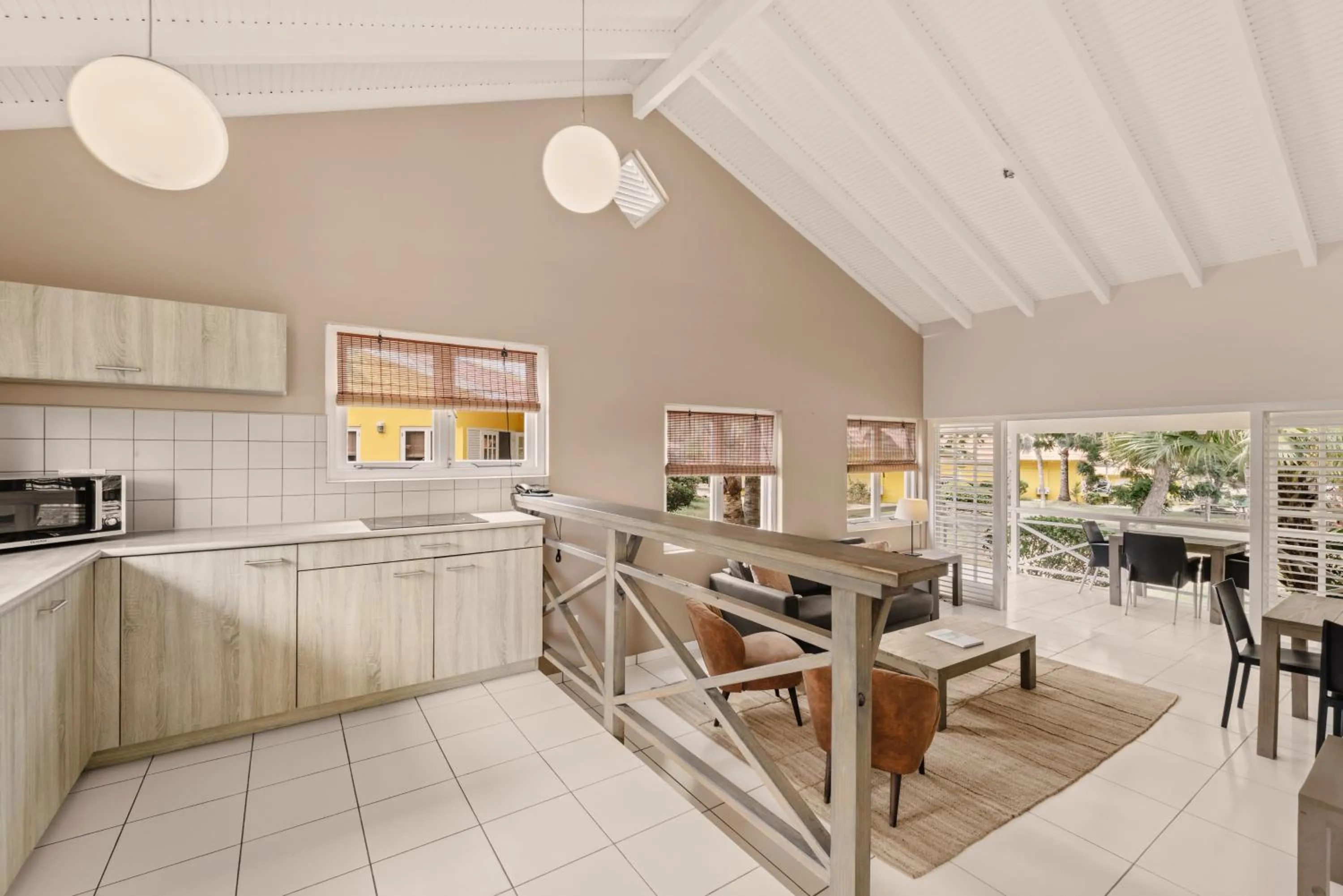 Kitchen or kitchenette in Bon Bini Resort Curacao