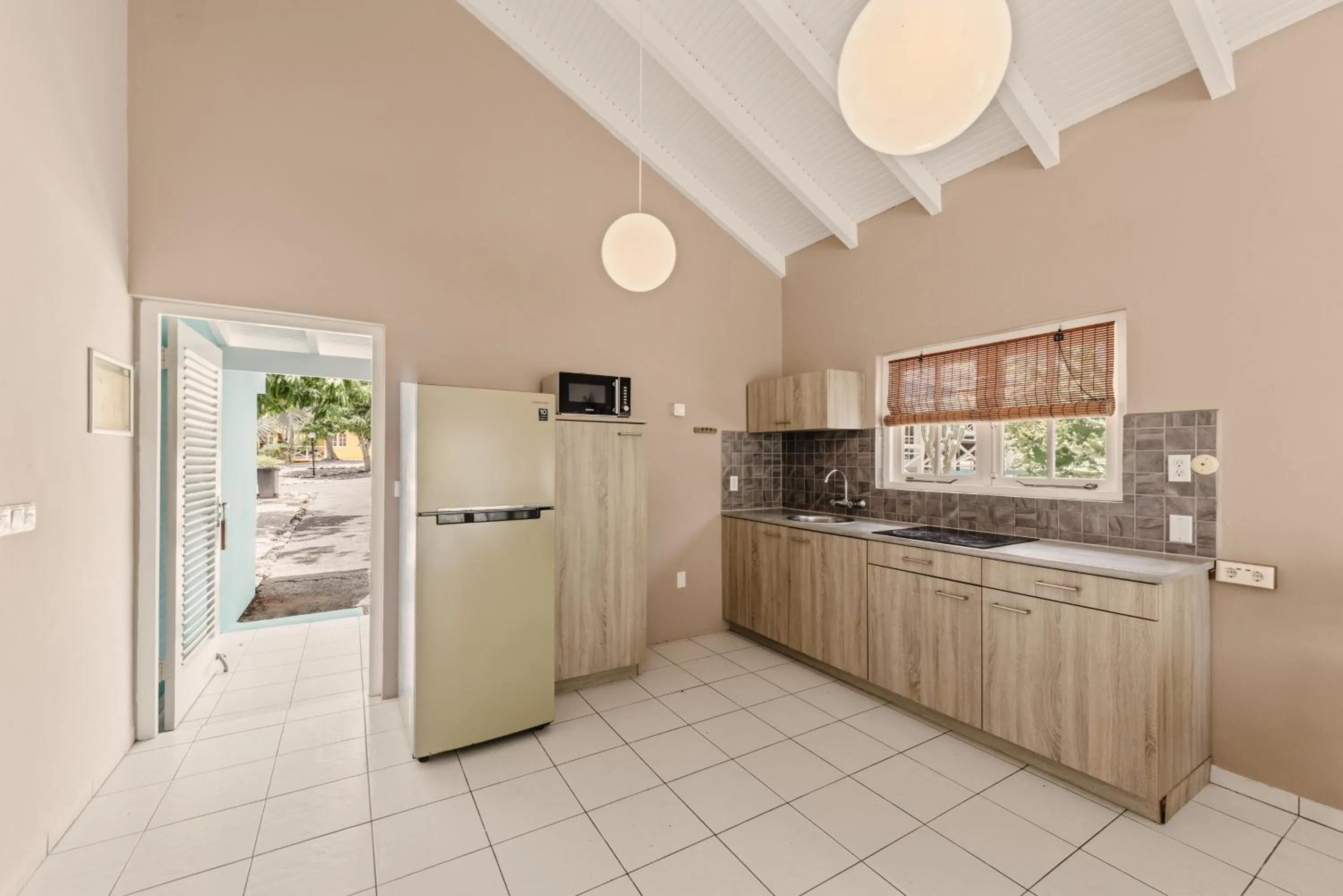 Kitchen or kitchenette in Bon Bini Resort Curacao