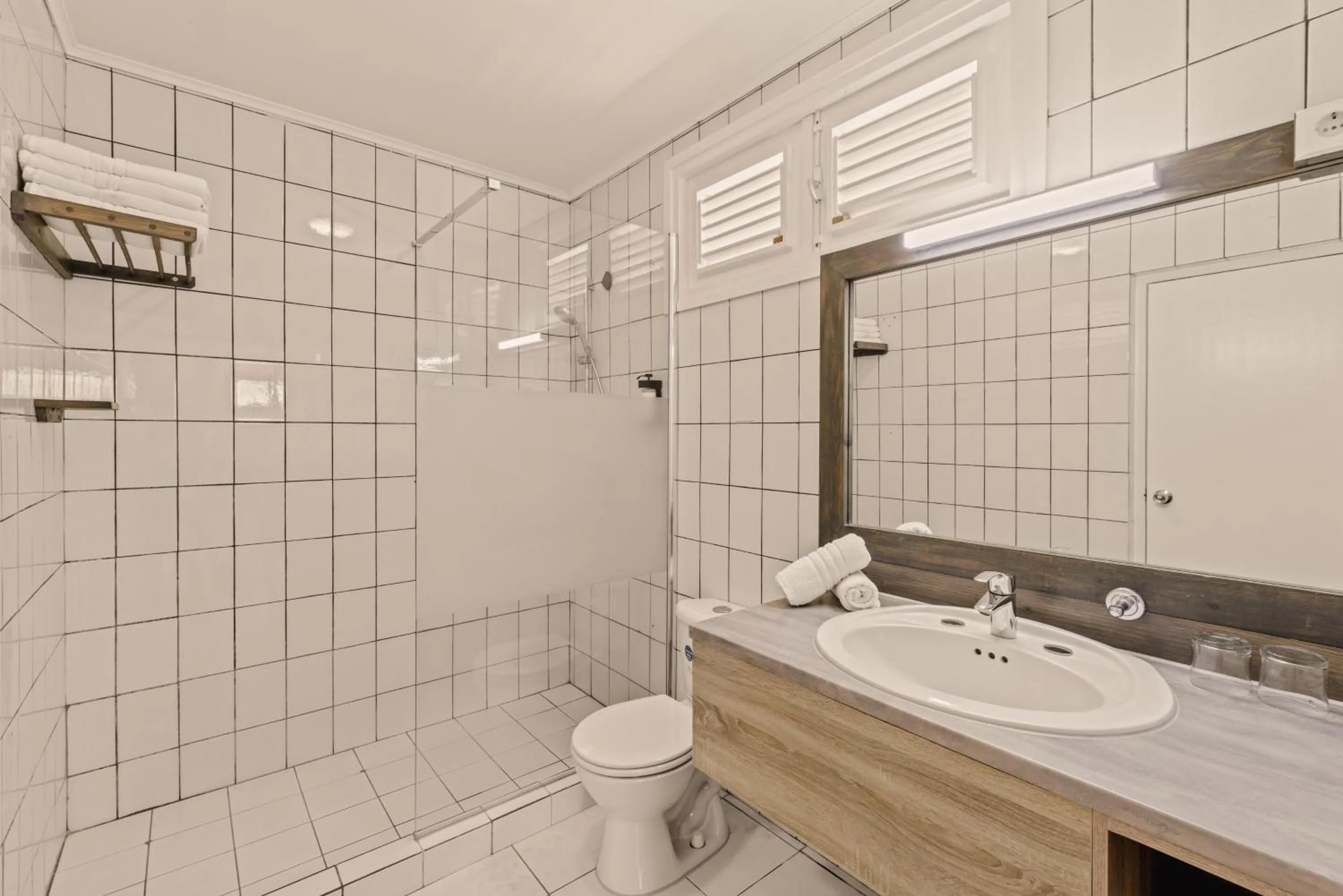 Bathroom in Bon Bini Resort Curacao