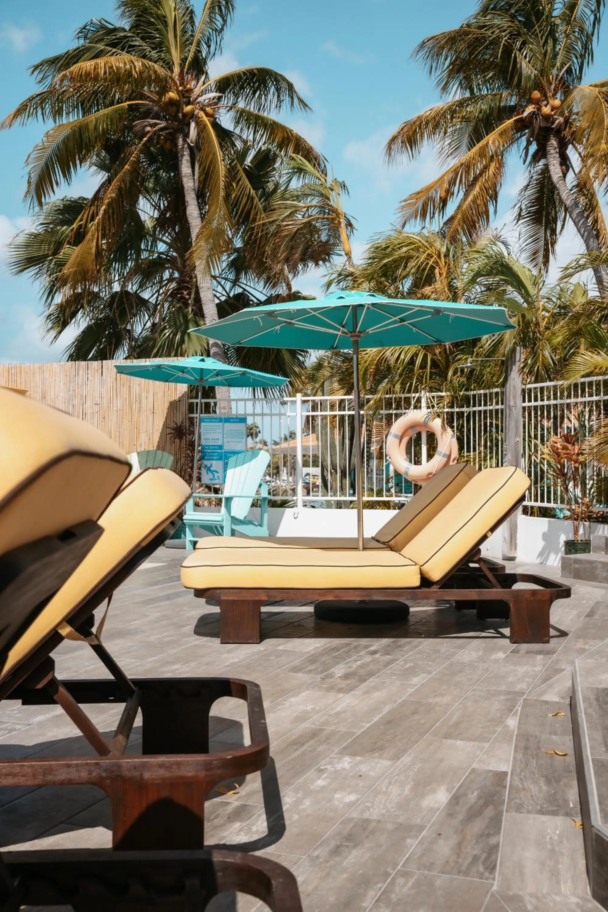 Swimming pool in Bon Bini Resort Curacao