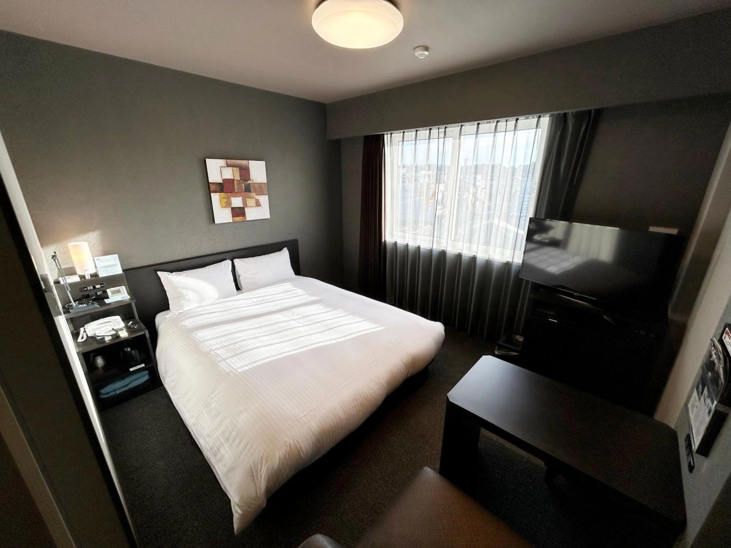 Photo of the whole room, Bed in Hotel Route-Inn Katori Sawara Ekimae