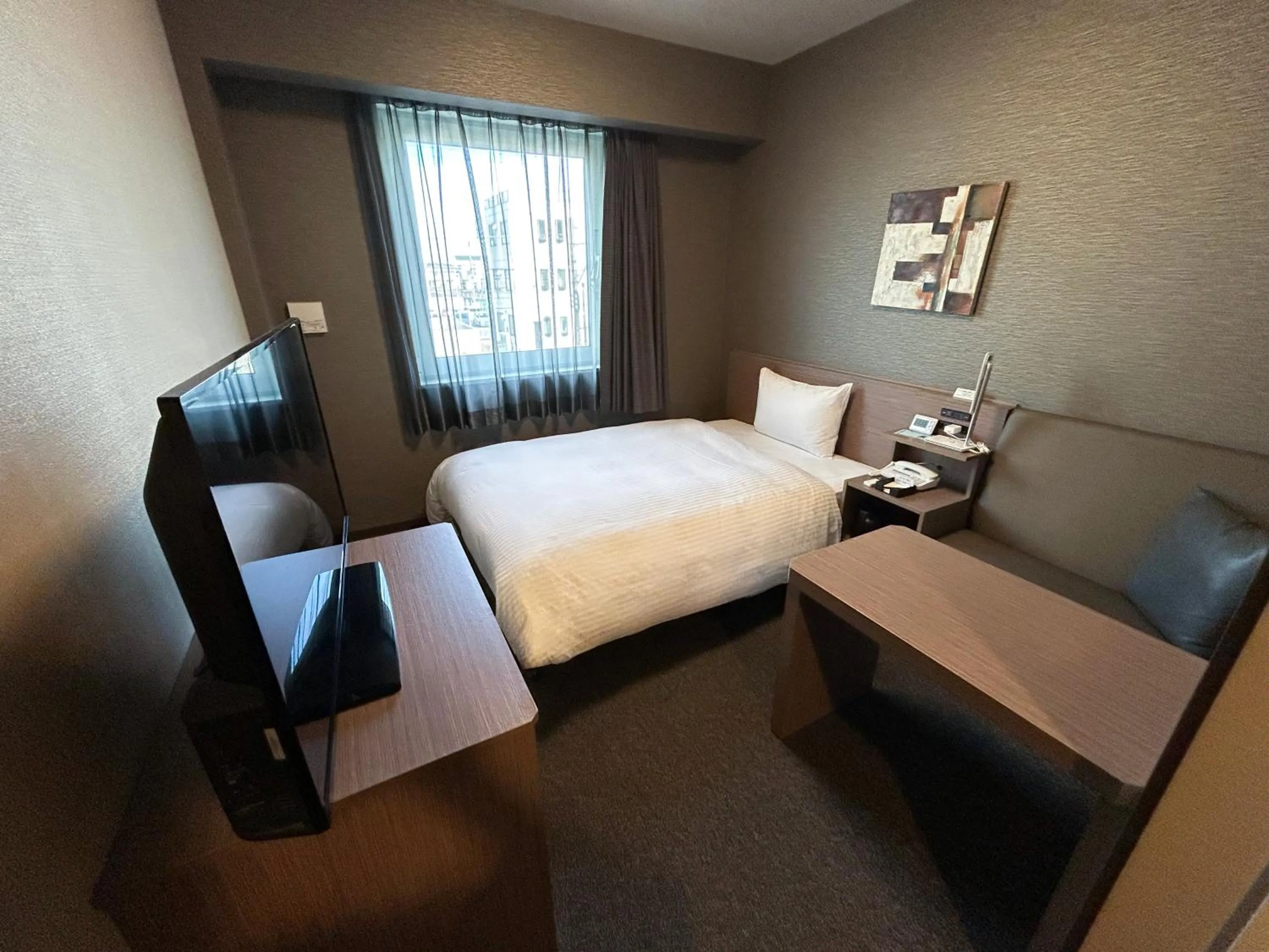 Photo of the whole room, Bed in Hotel Route-Inn Katori Sawara Ekimae