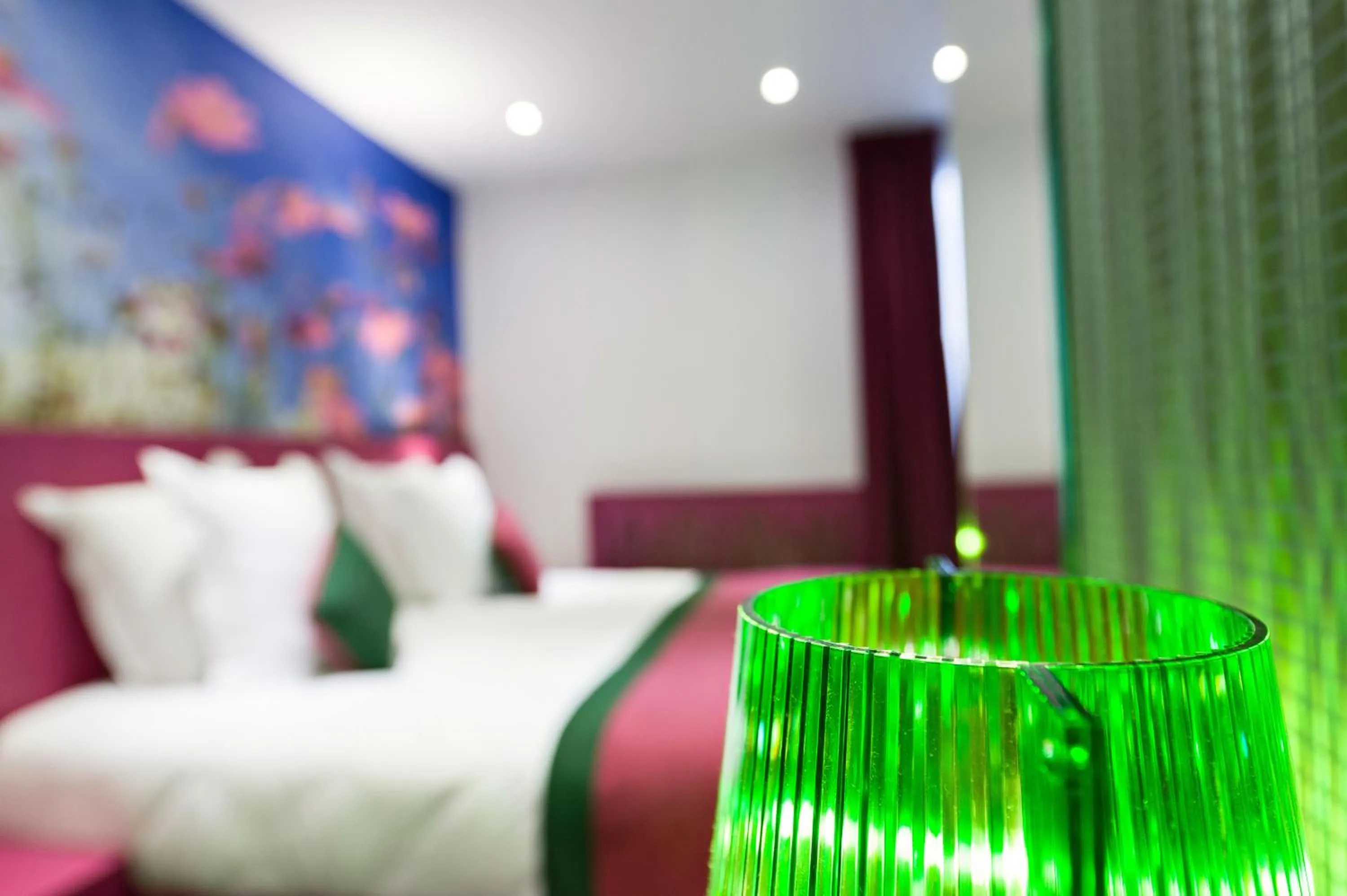 Decorative detail, Bed in Jardins de Montmartre