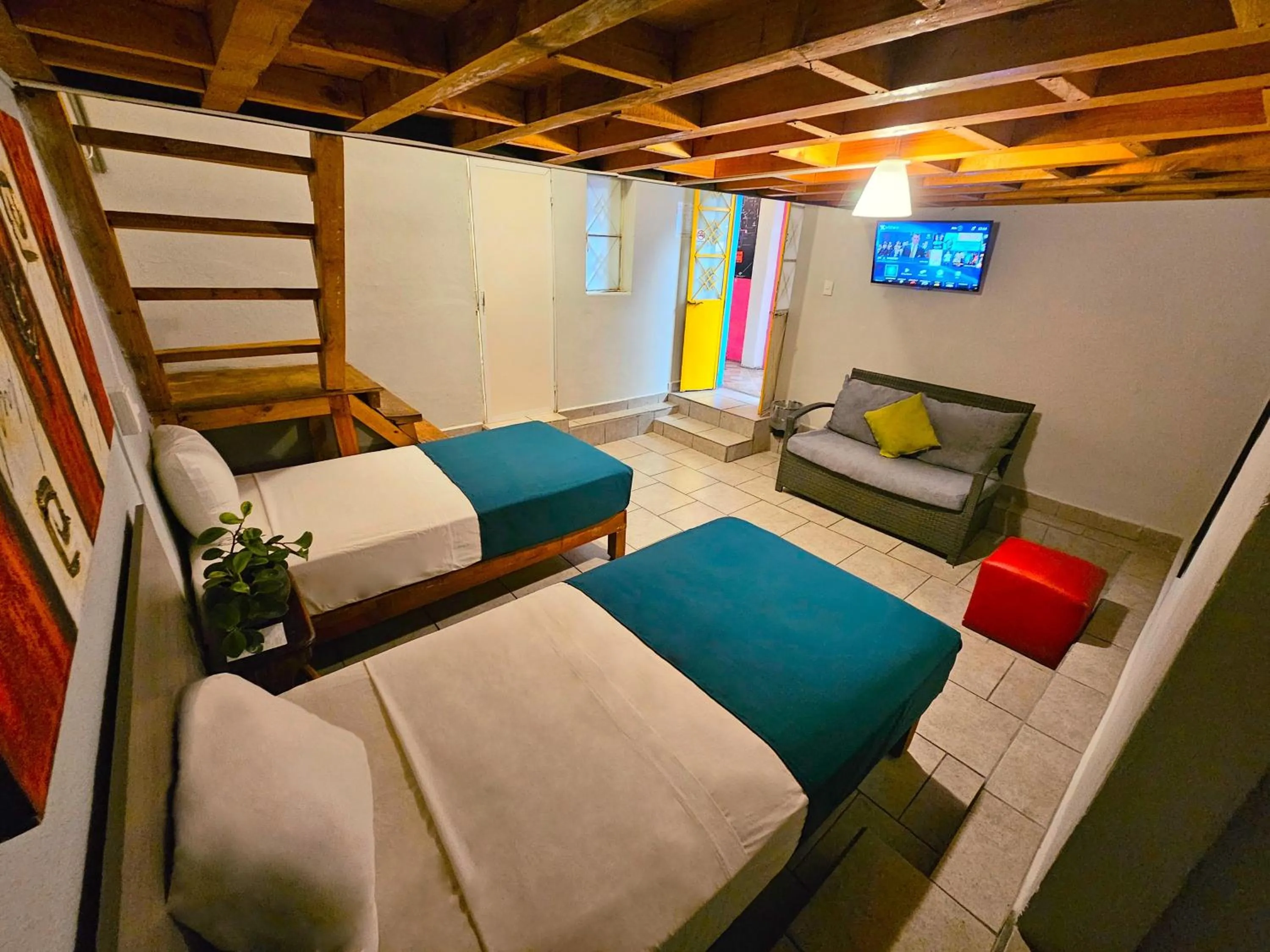 Bed in Hotel del Refugio