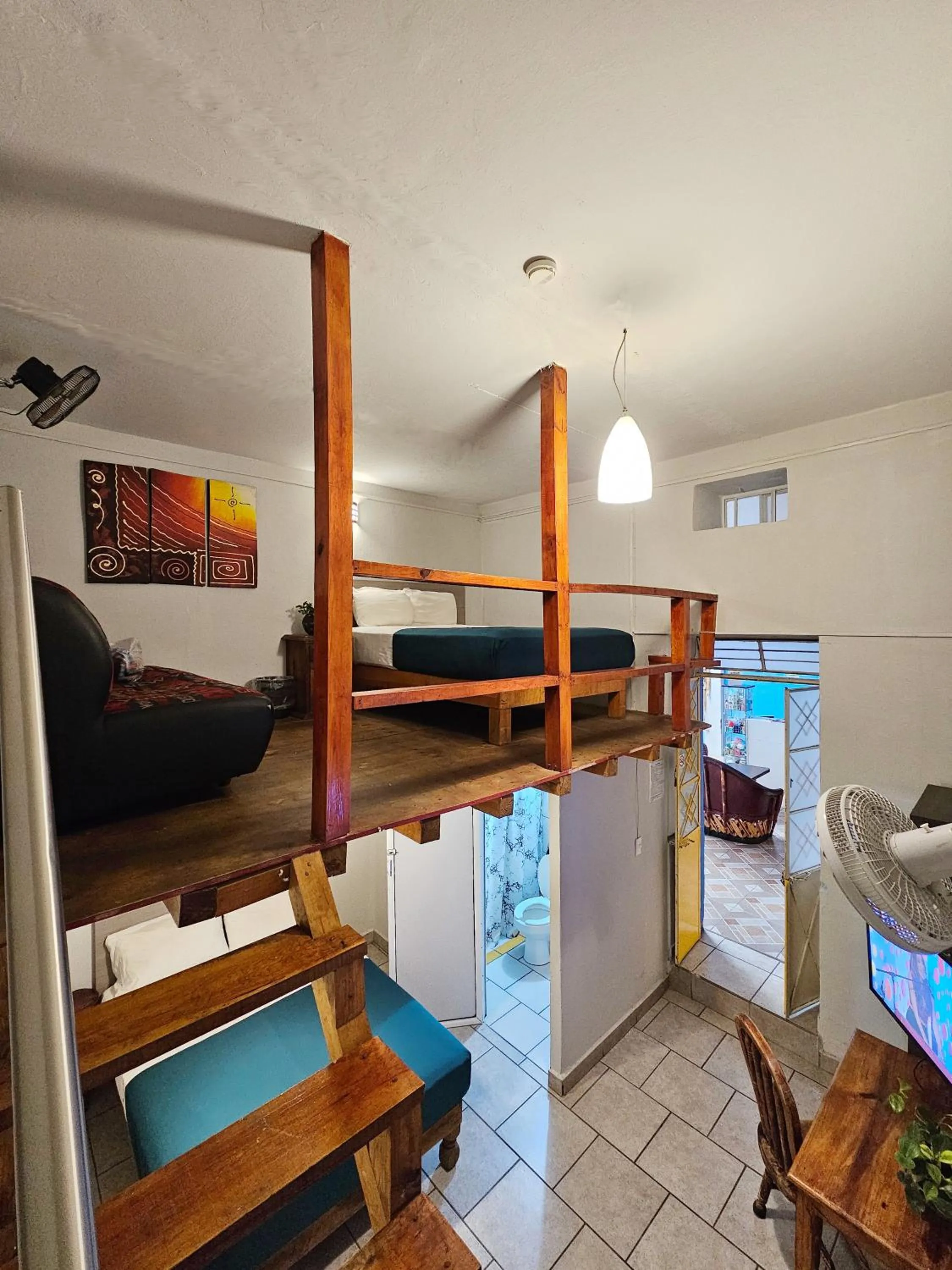 Bed in Hotel del Refugio