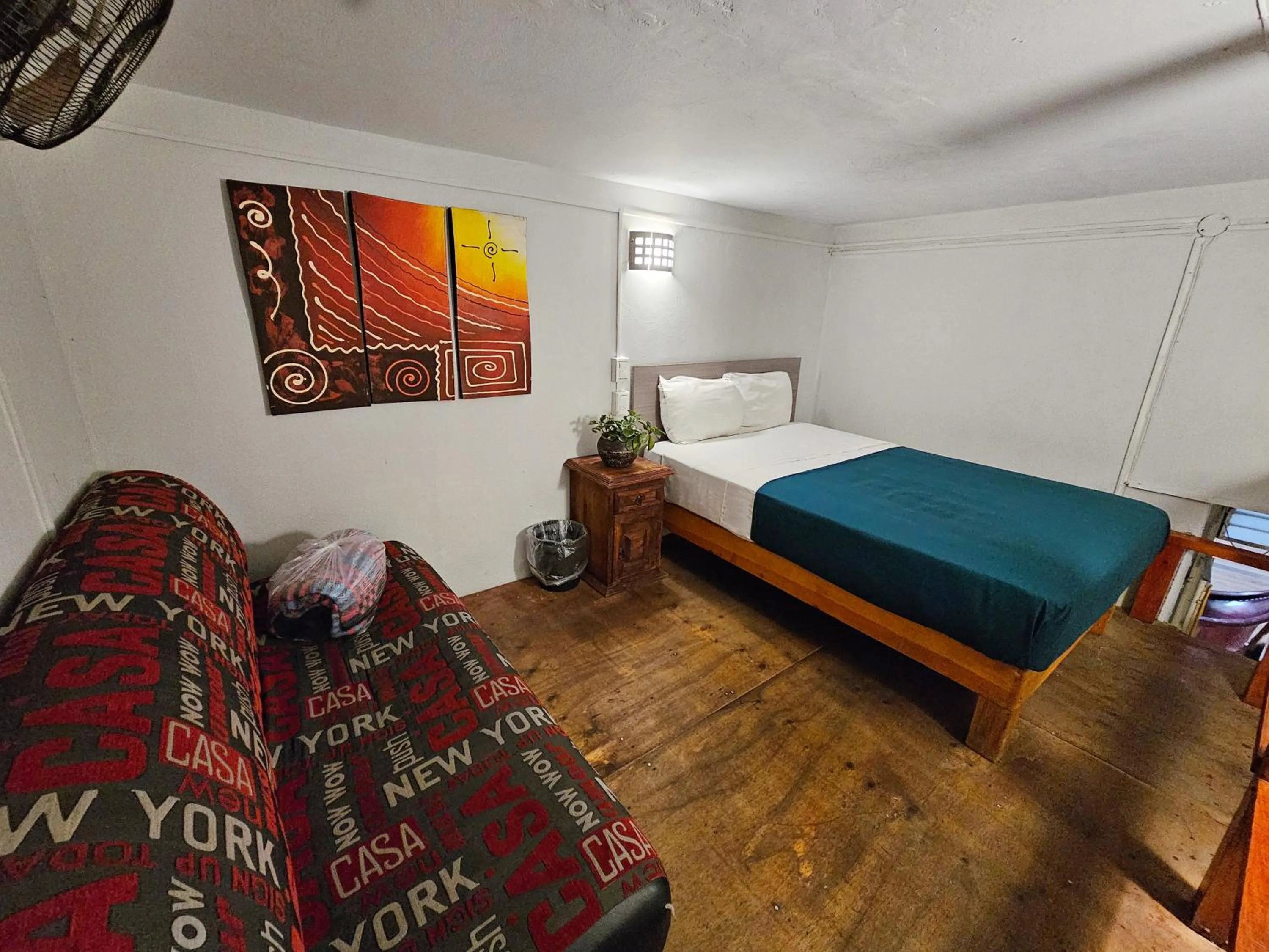 Bed in Hotel del Refugio