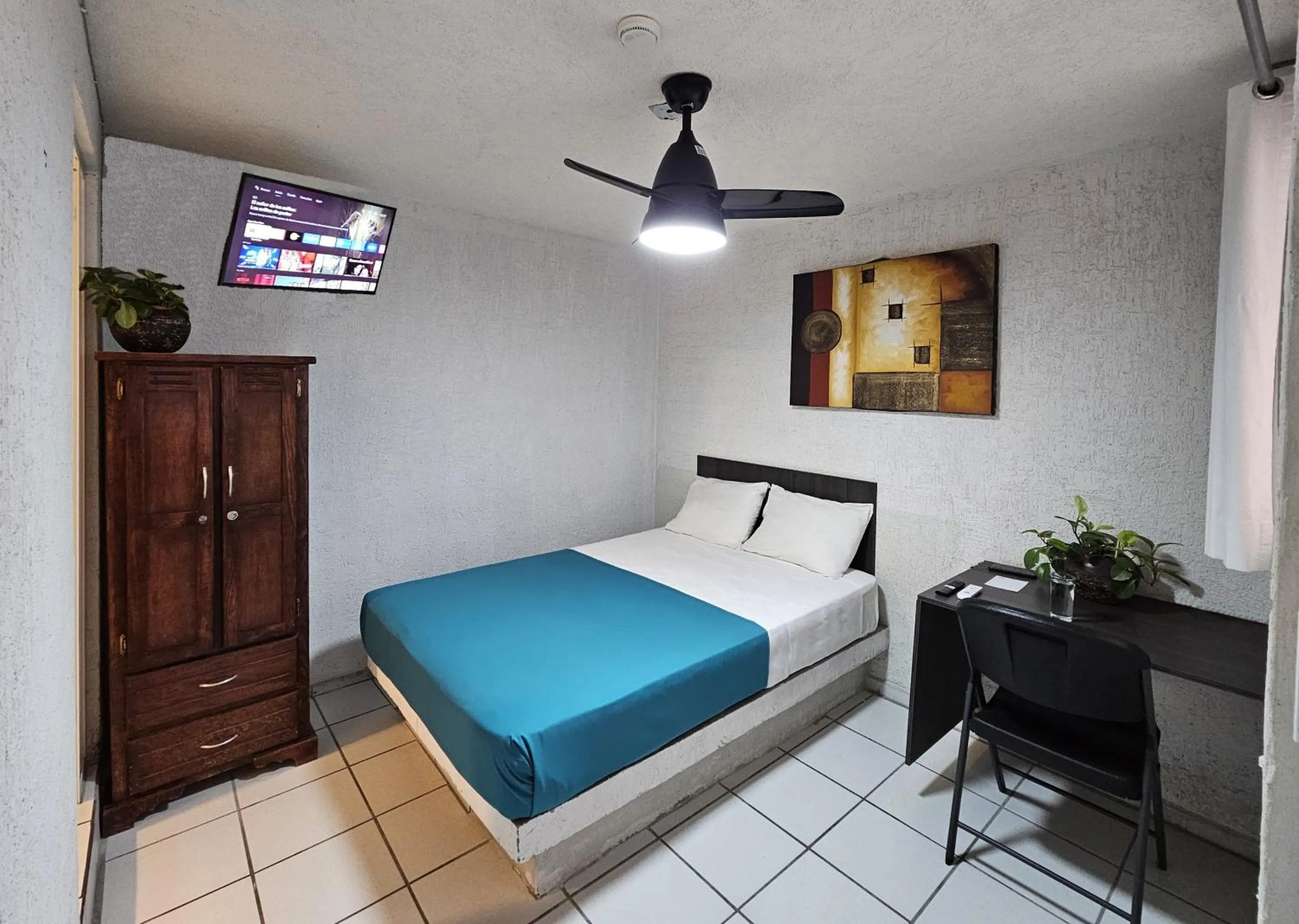 Bed in Hotel del Refugio