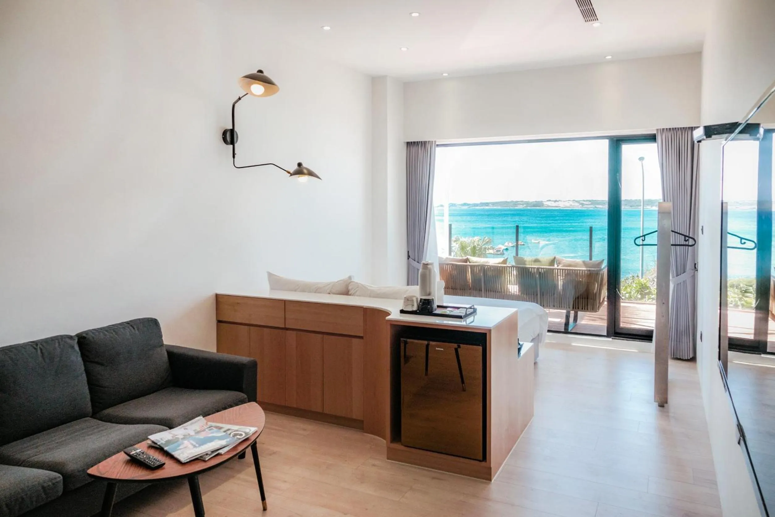 Seating area in Sunshine Liv.