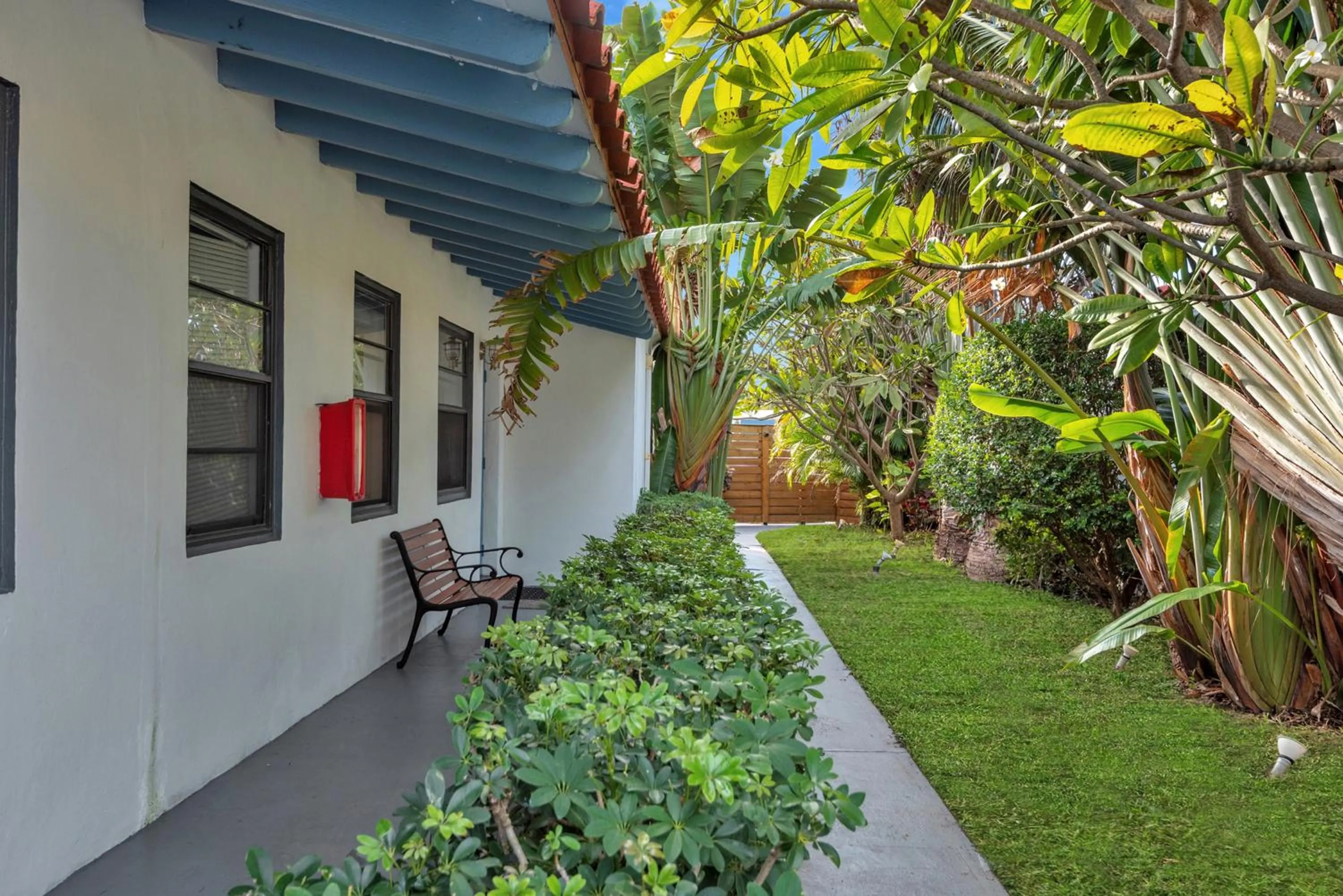 Garden in Oasis Hotel