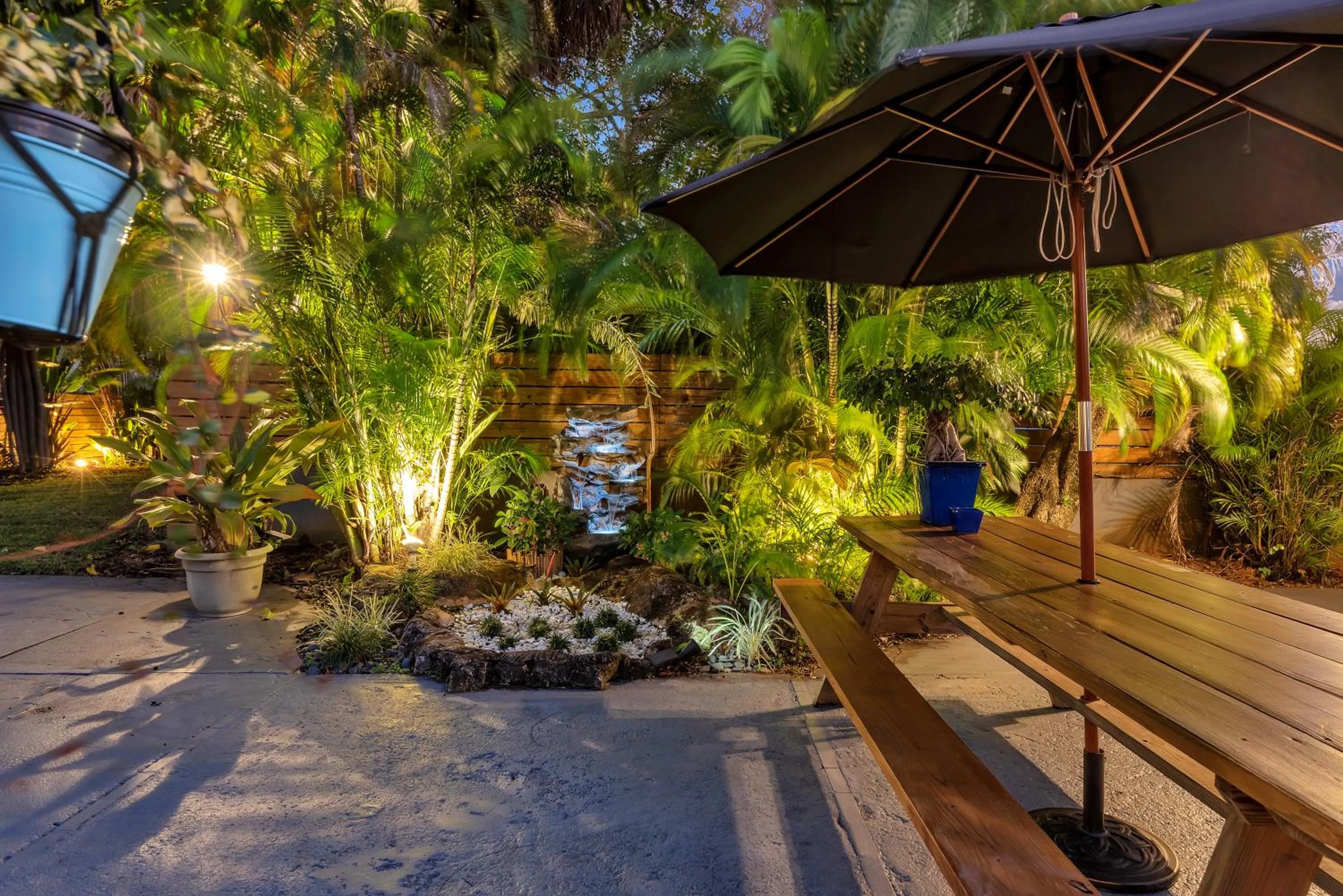 Garden in Oasis Hotel