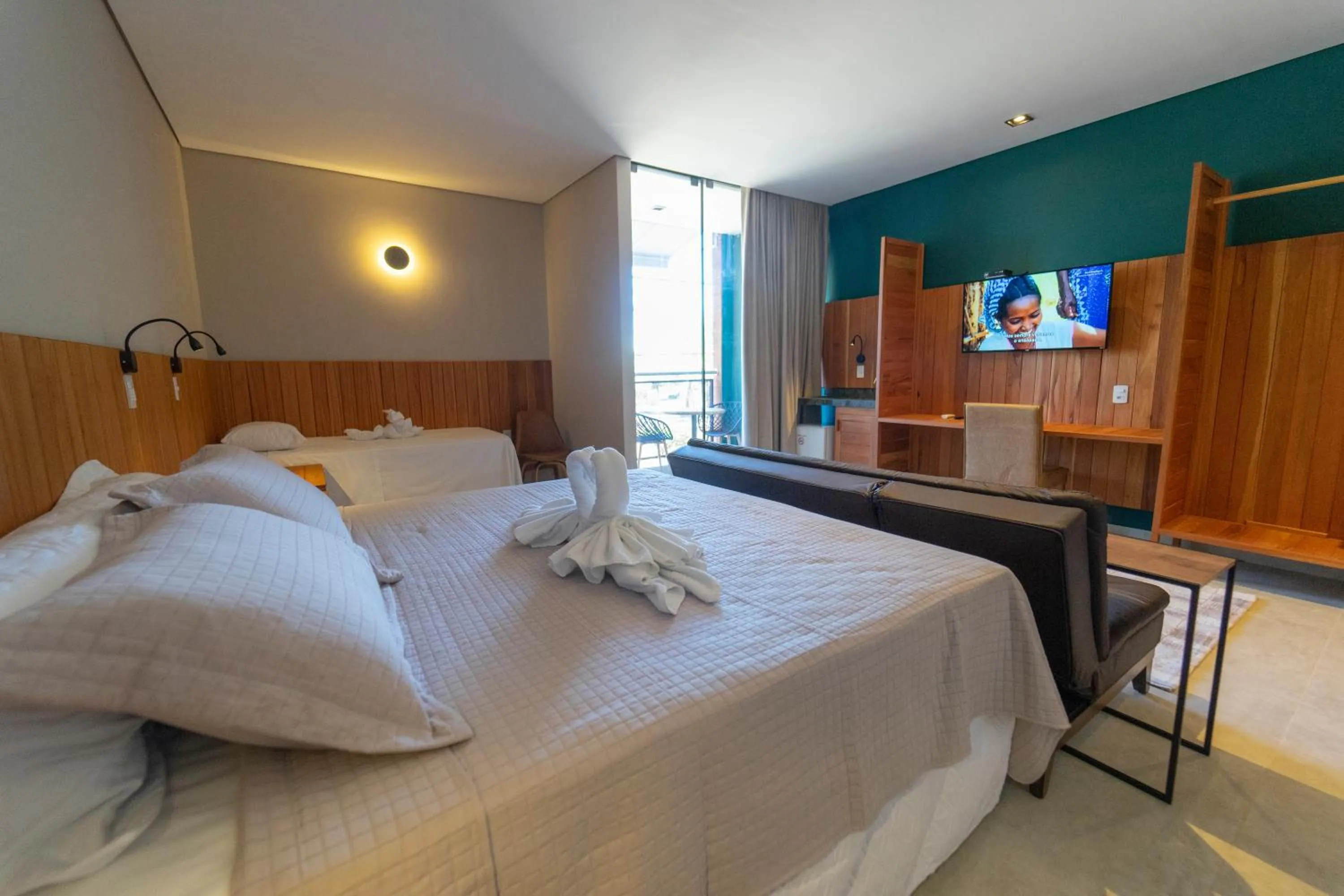 Bed in Hotel da Praça