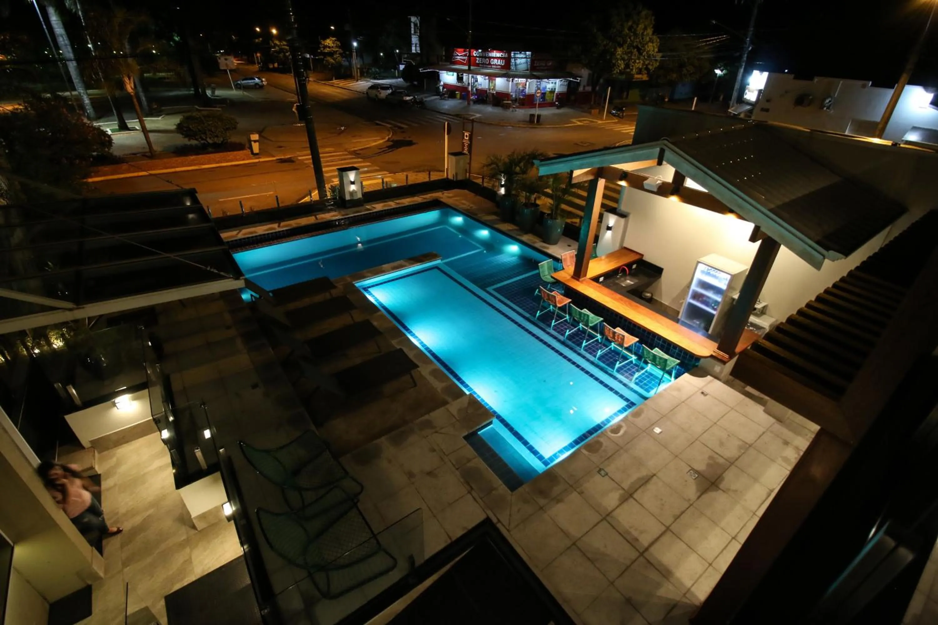 Swimming pool in Hotel da Praça