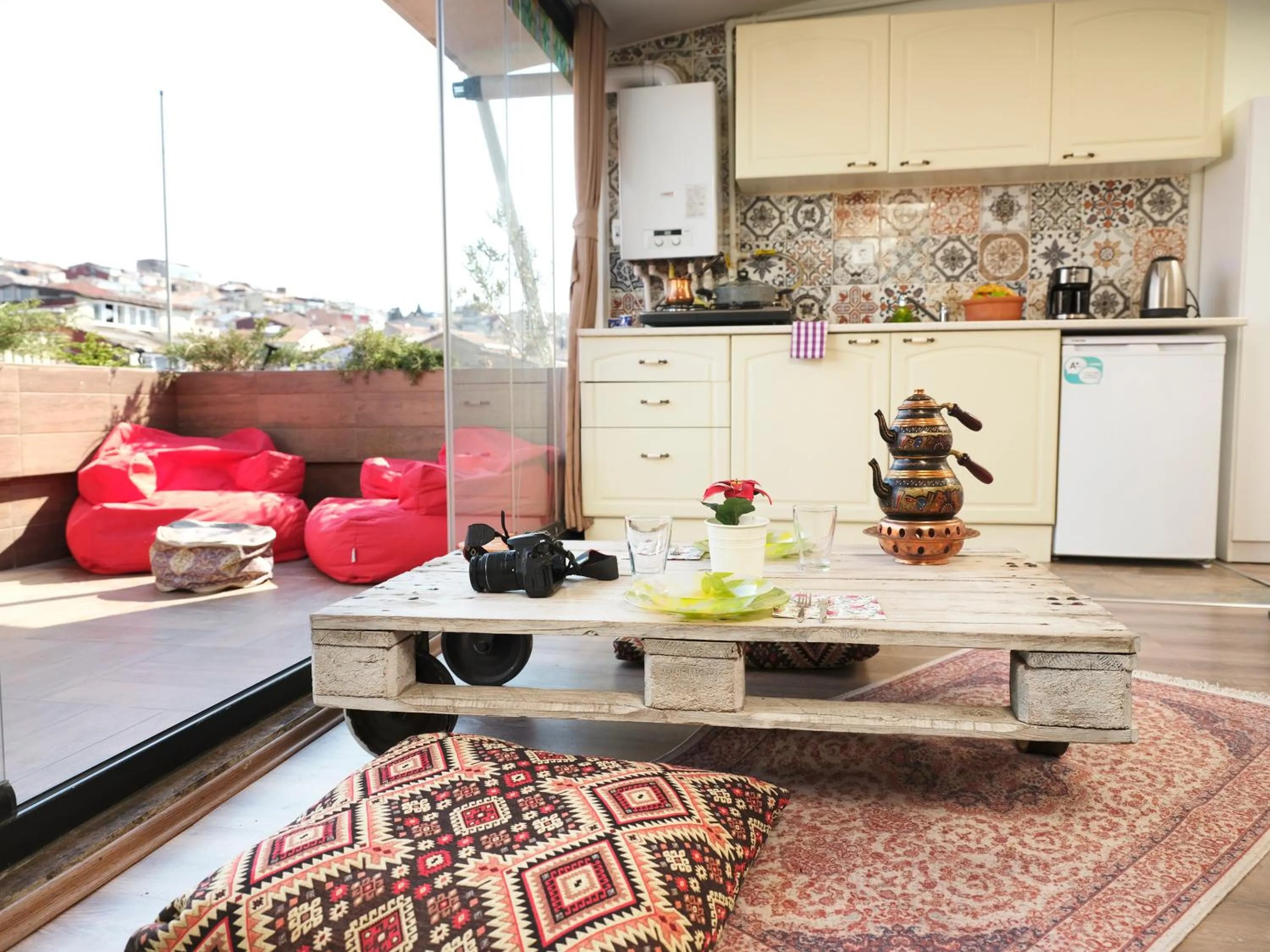 Kitchen or kitchenette in Elele Boutique Aparts