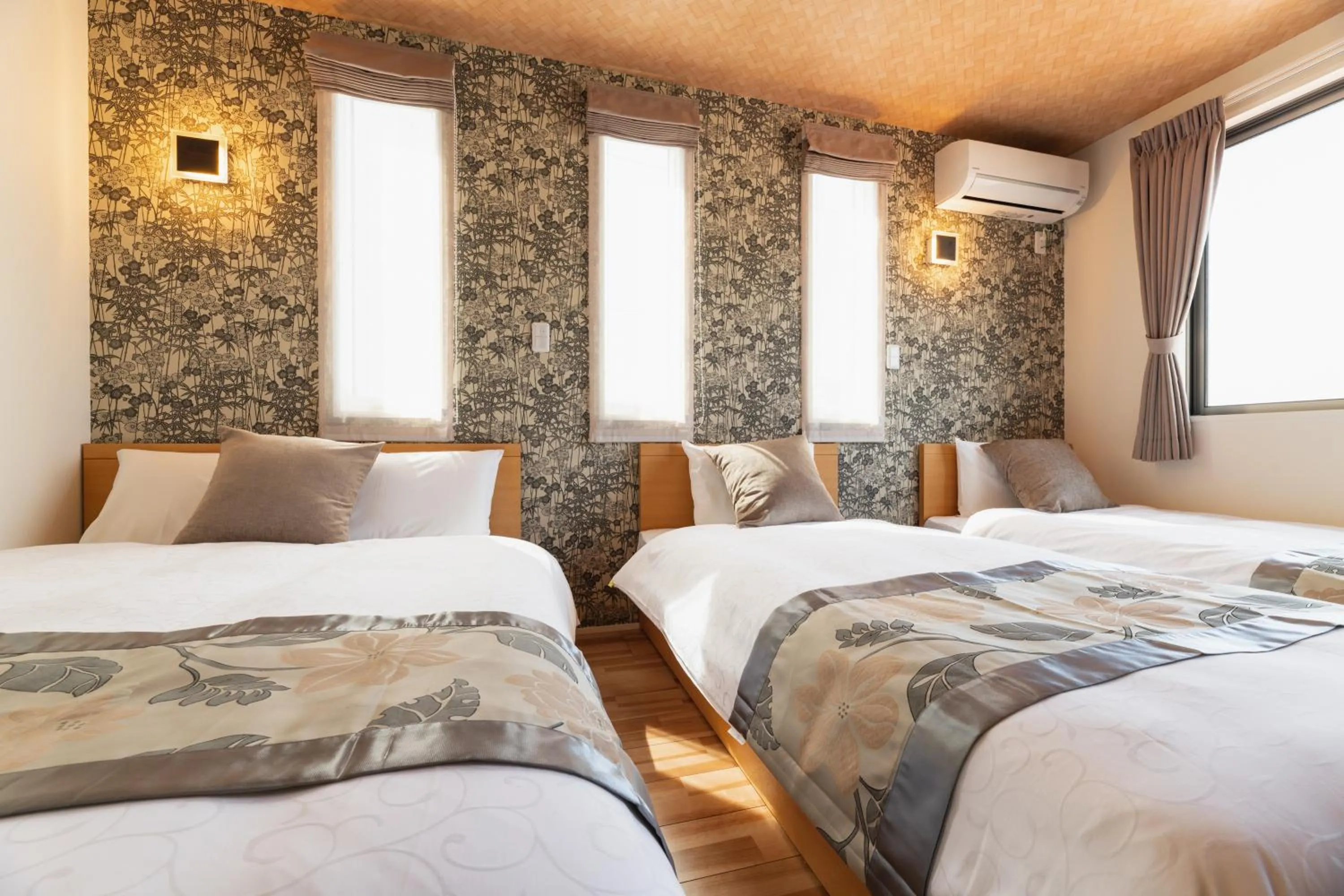 Bedroom, Bed in Ambicia Sasebo