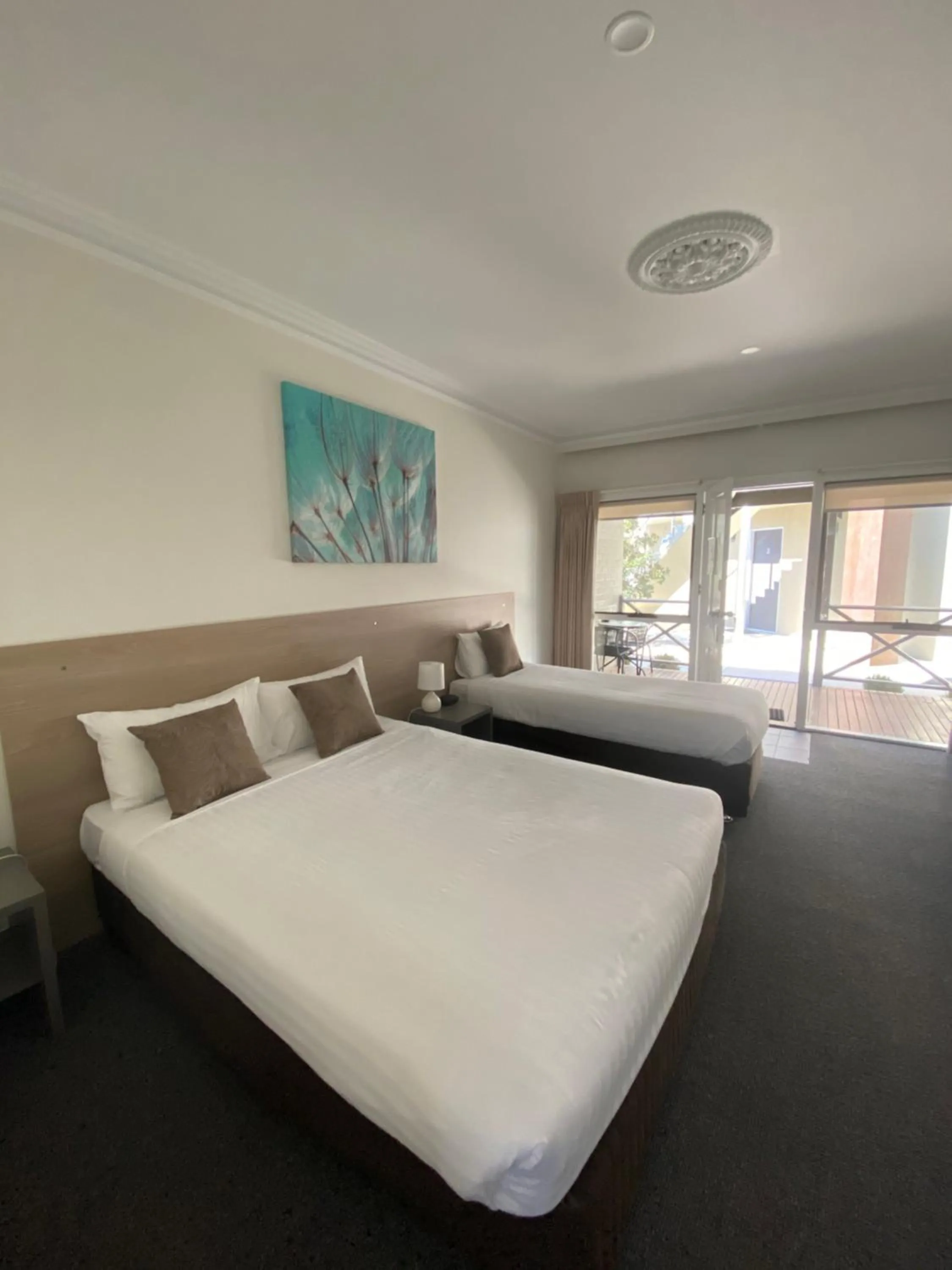 Bed in Campaspe Lodge
