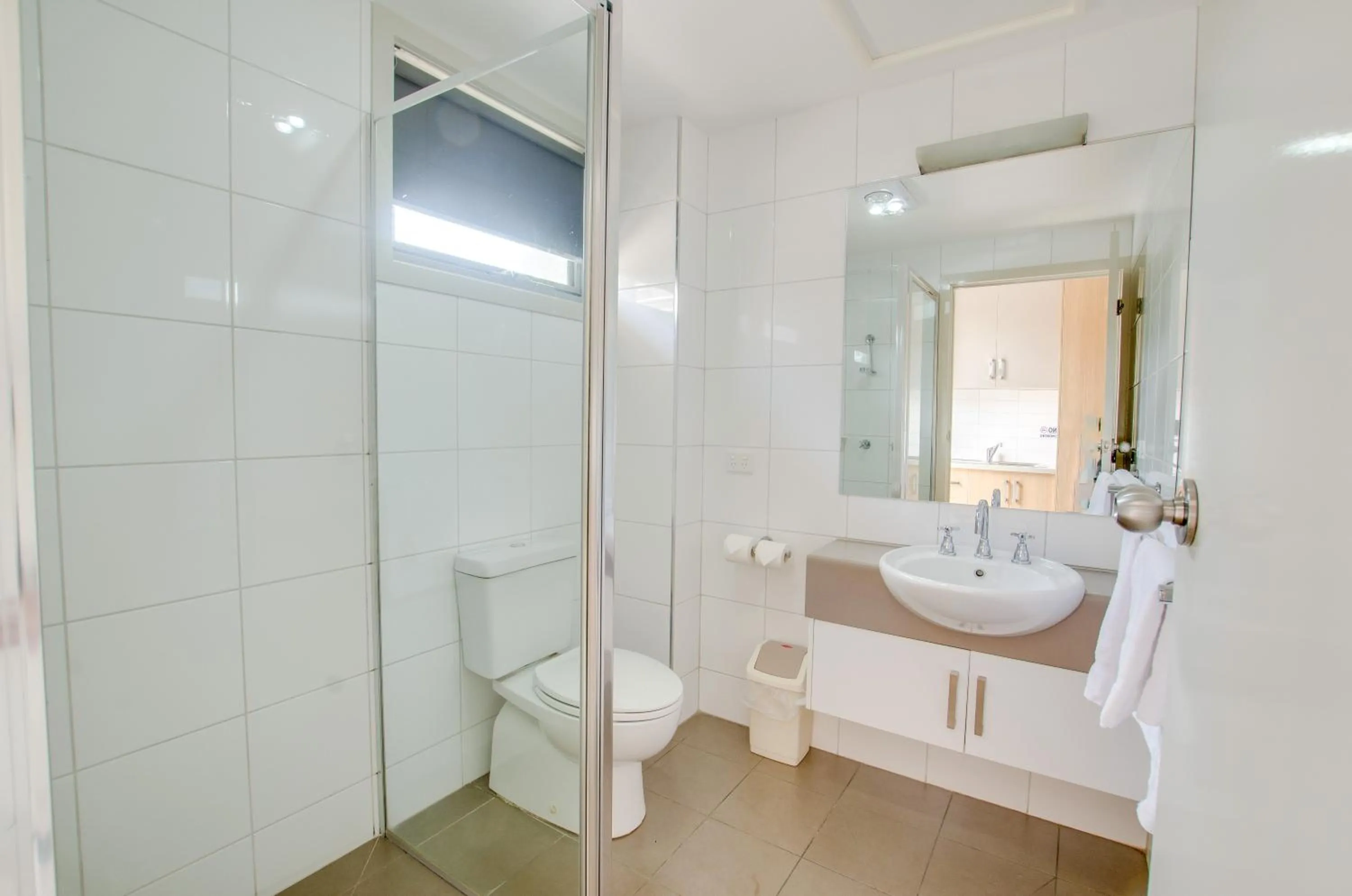 Bathroom in Campaspe Lodge