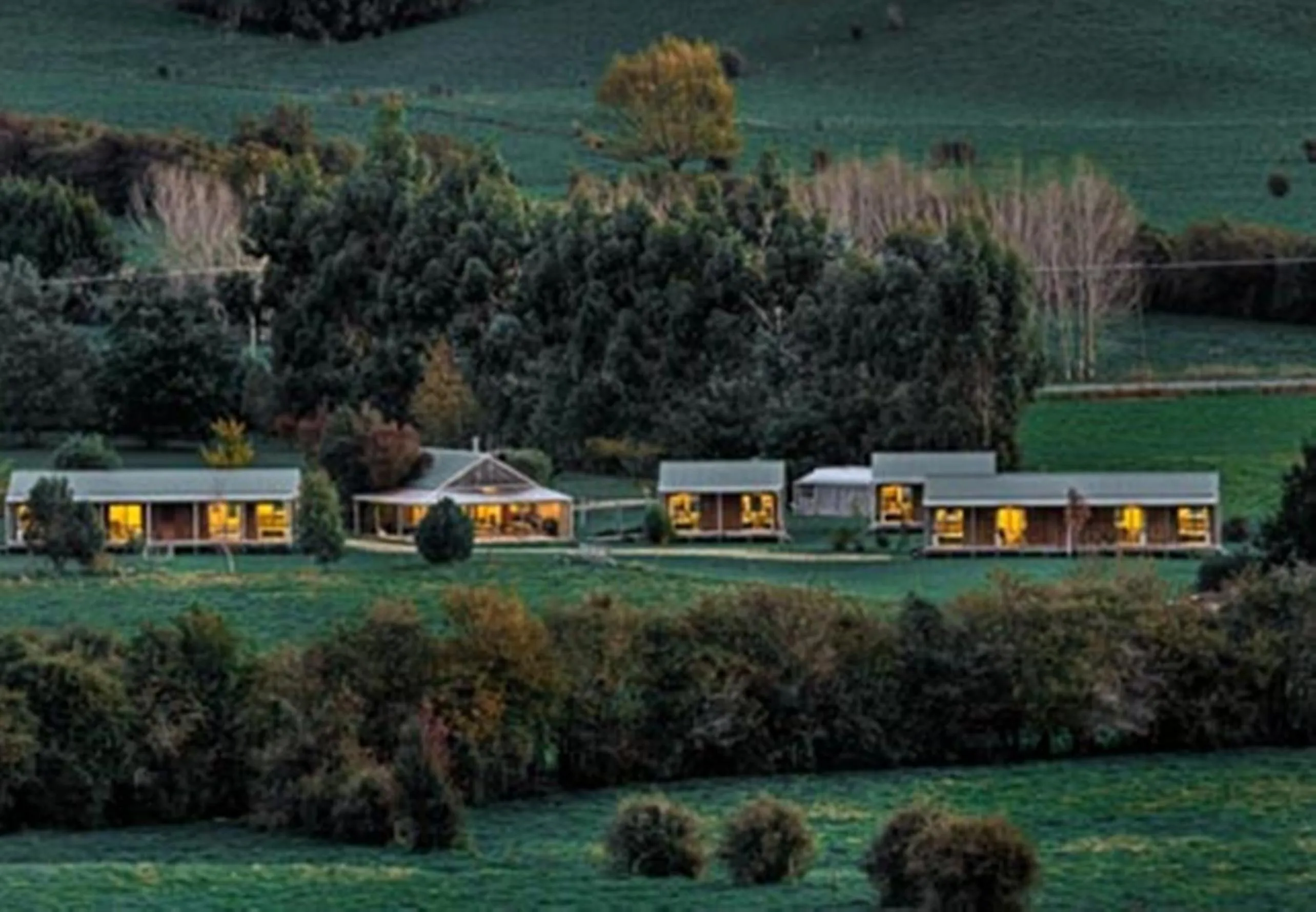 Natural landscape in Smiths Farm Holiday Park