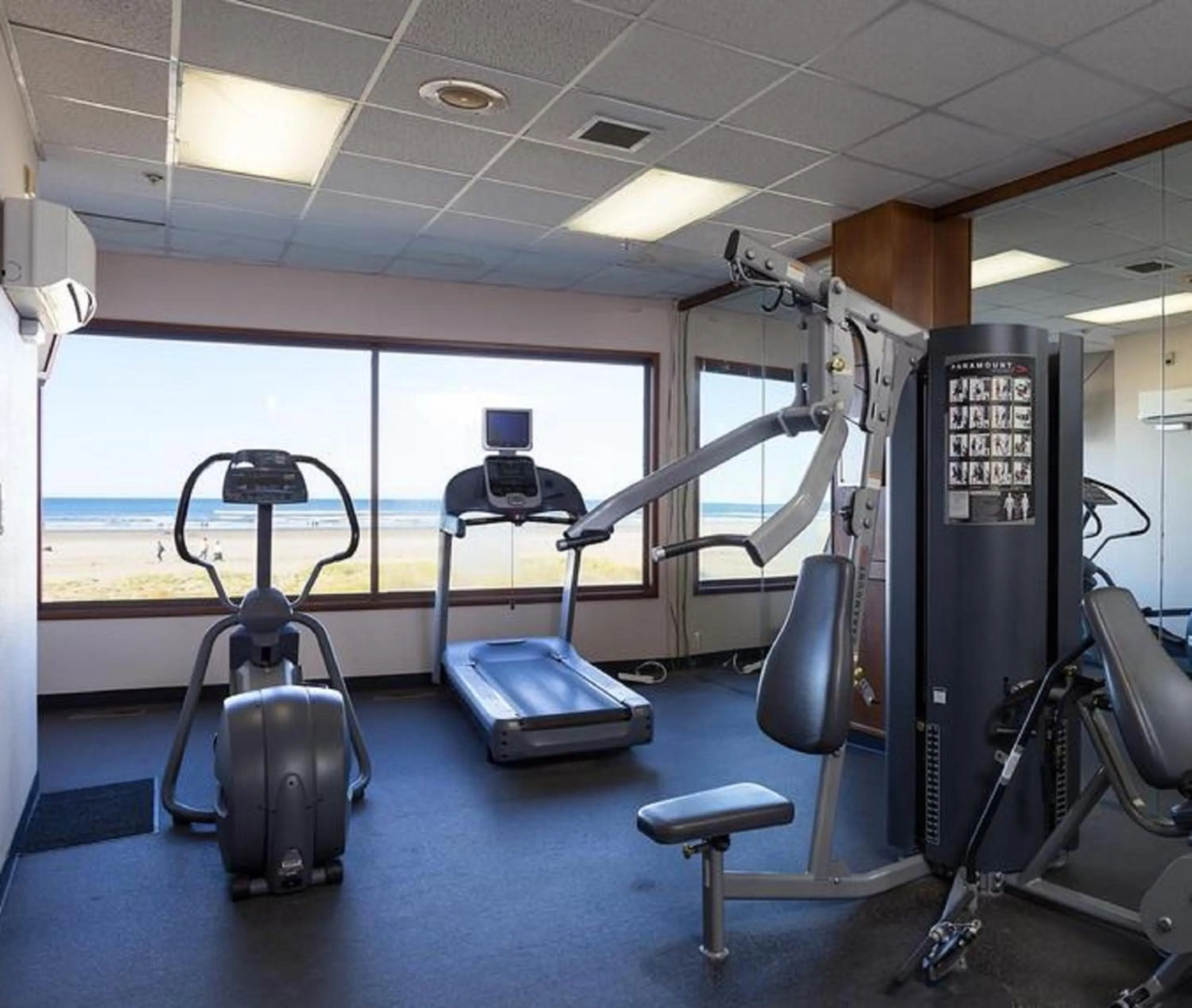 Fitness centre/facilities in Promenade Inn & Suites Oceanfront