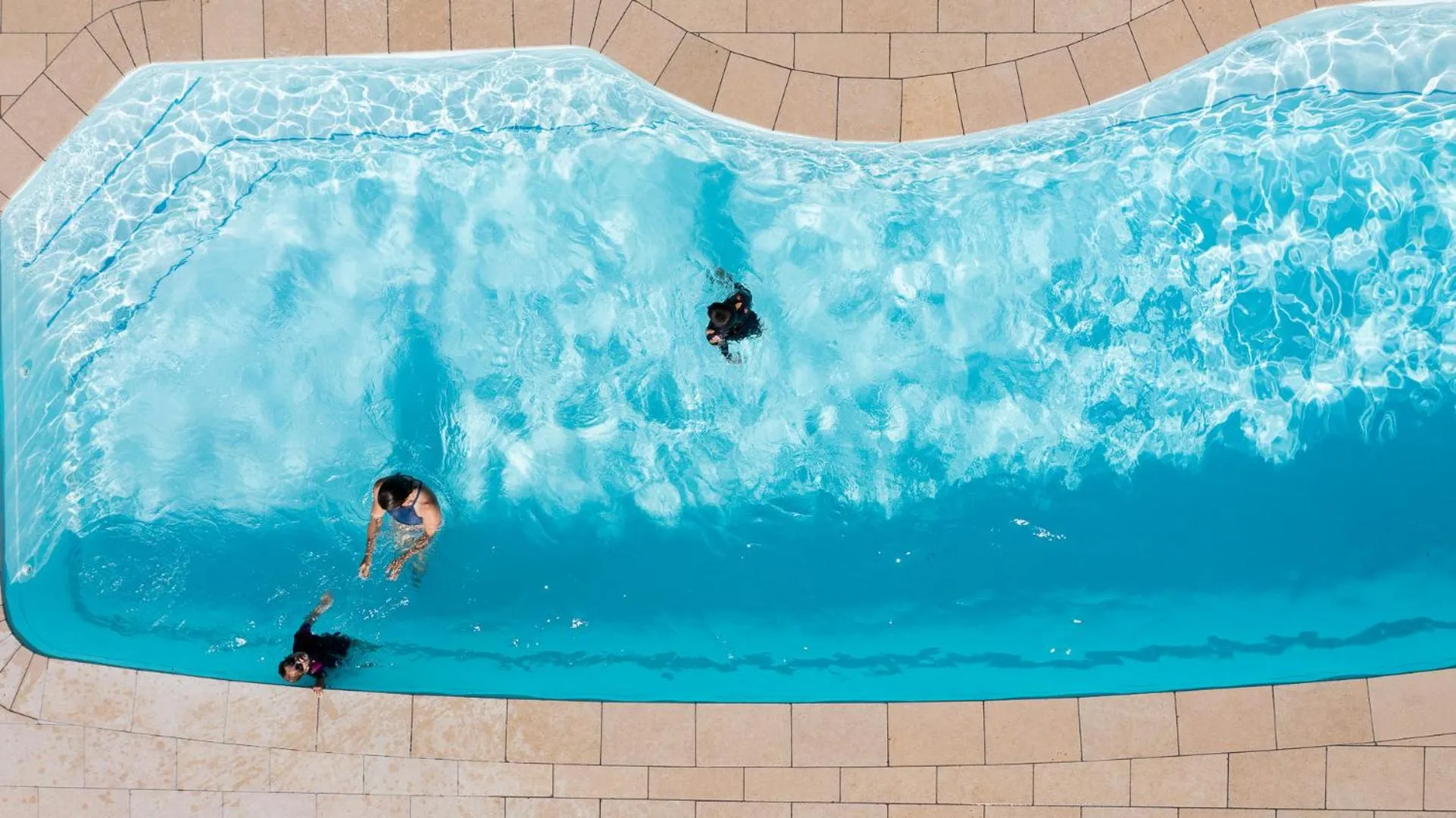 Pool view in Kianinny Bush Cottages