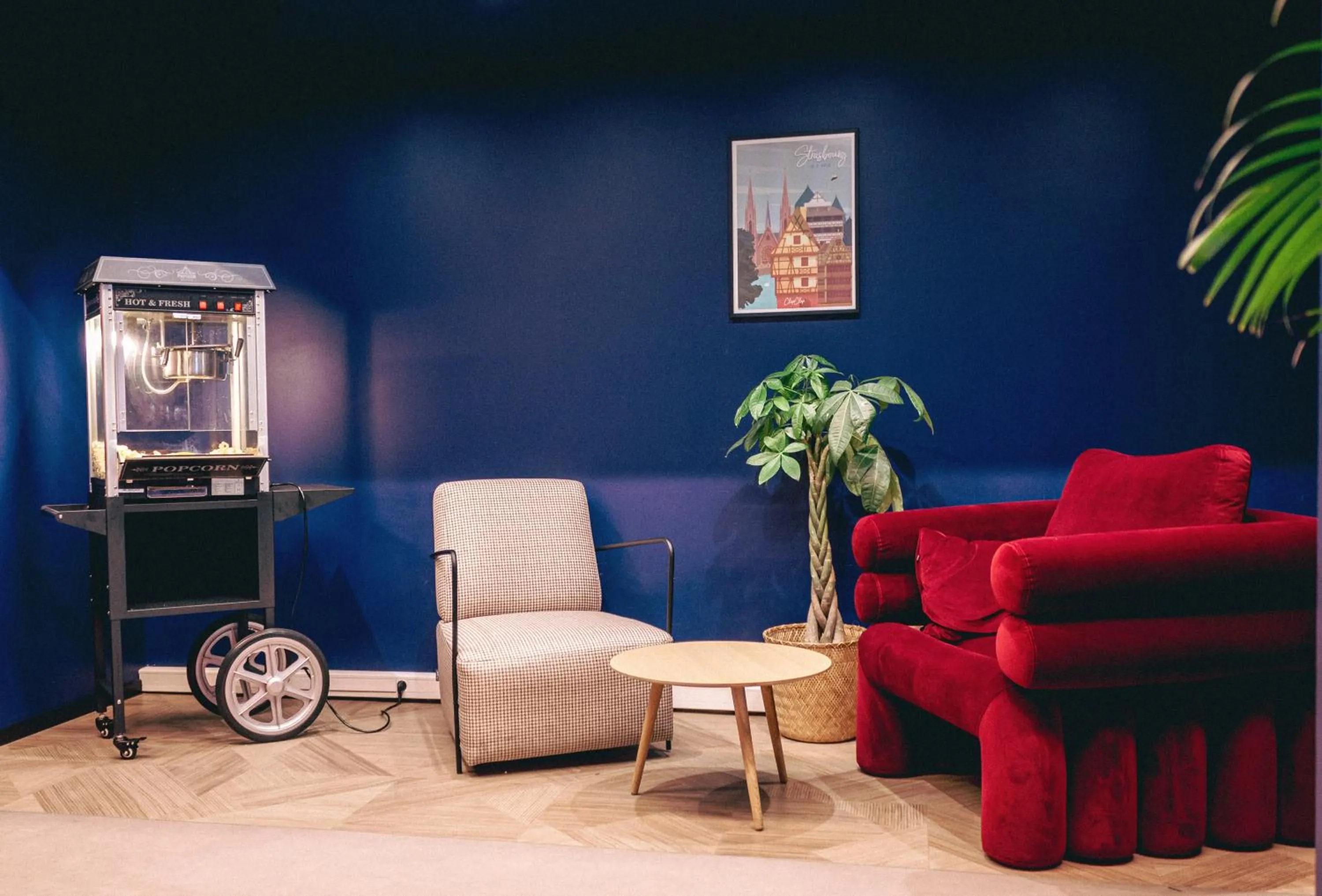 Lobby or reception in ClapClap Hôtel, Food & Bar