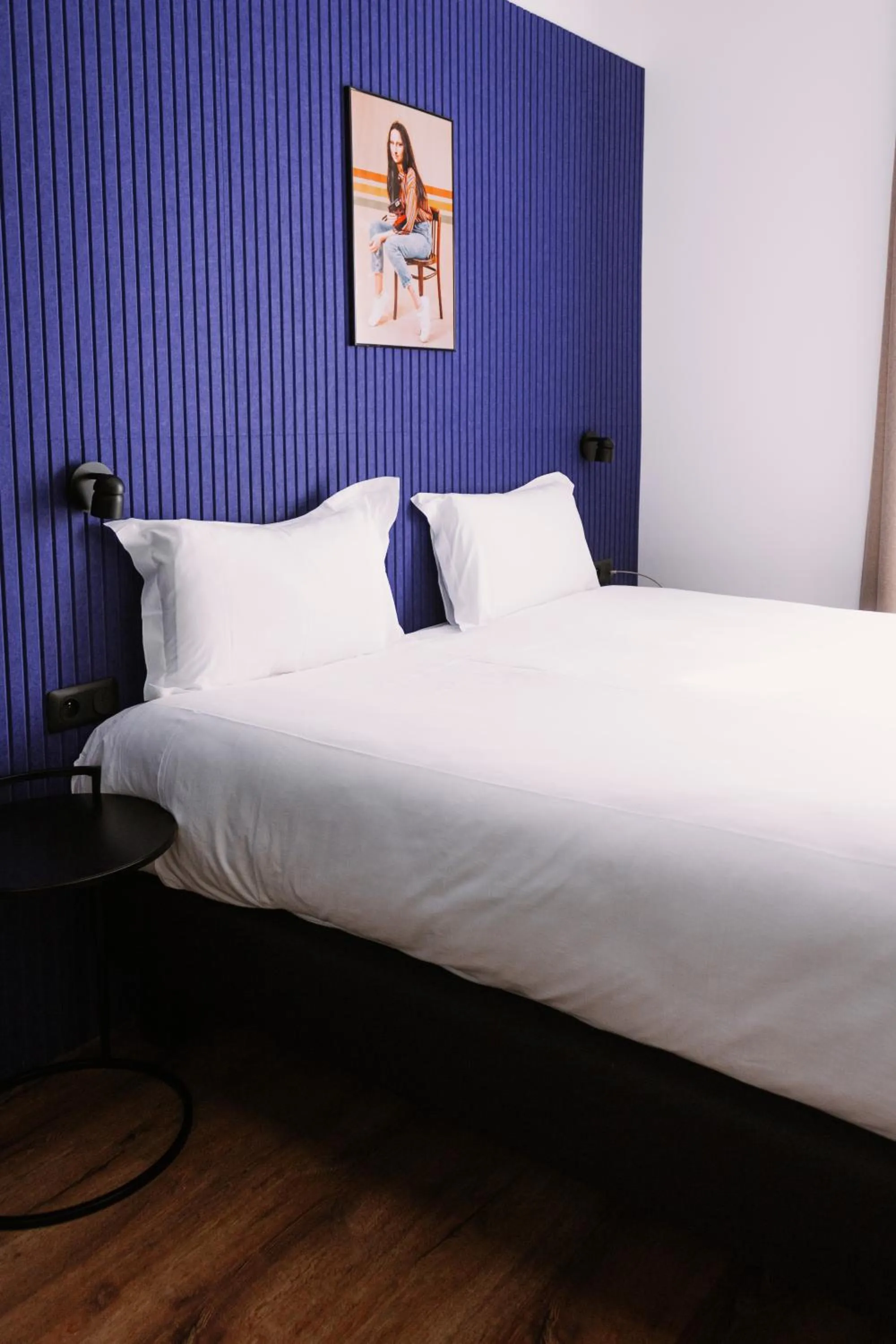 Bed in ClapClap Hôtel, Food & Bar